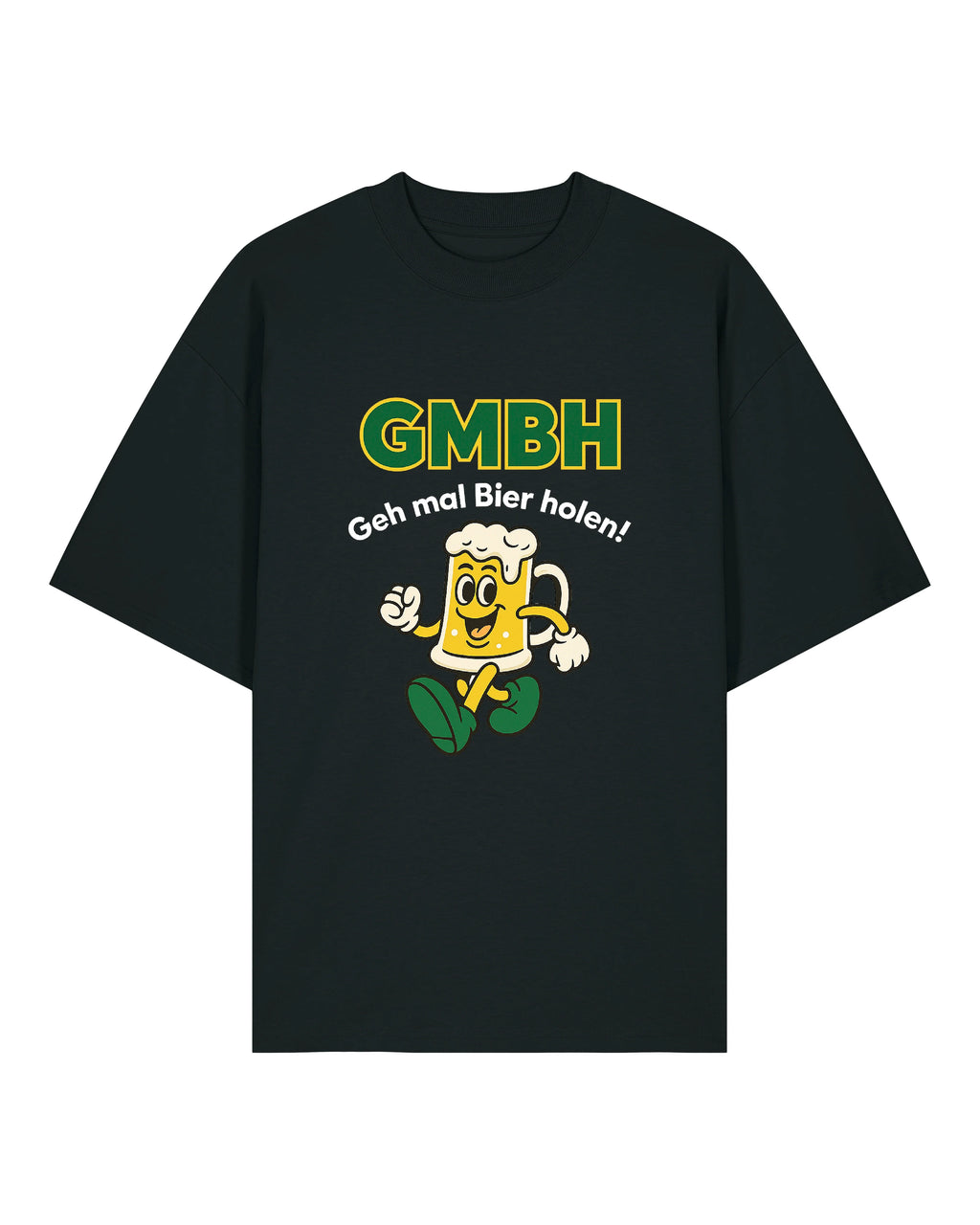 GmbH geh mal Bier holen! Oversized Shirt