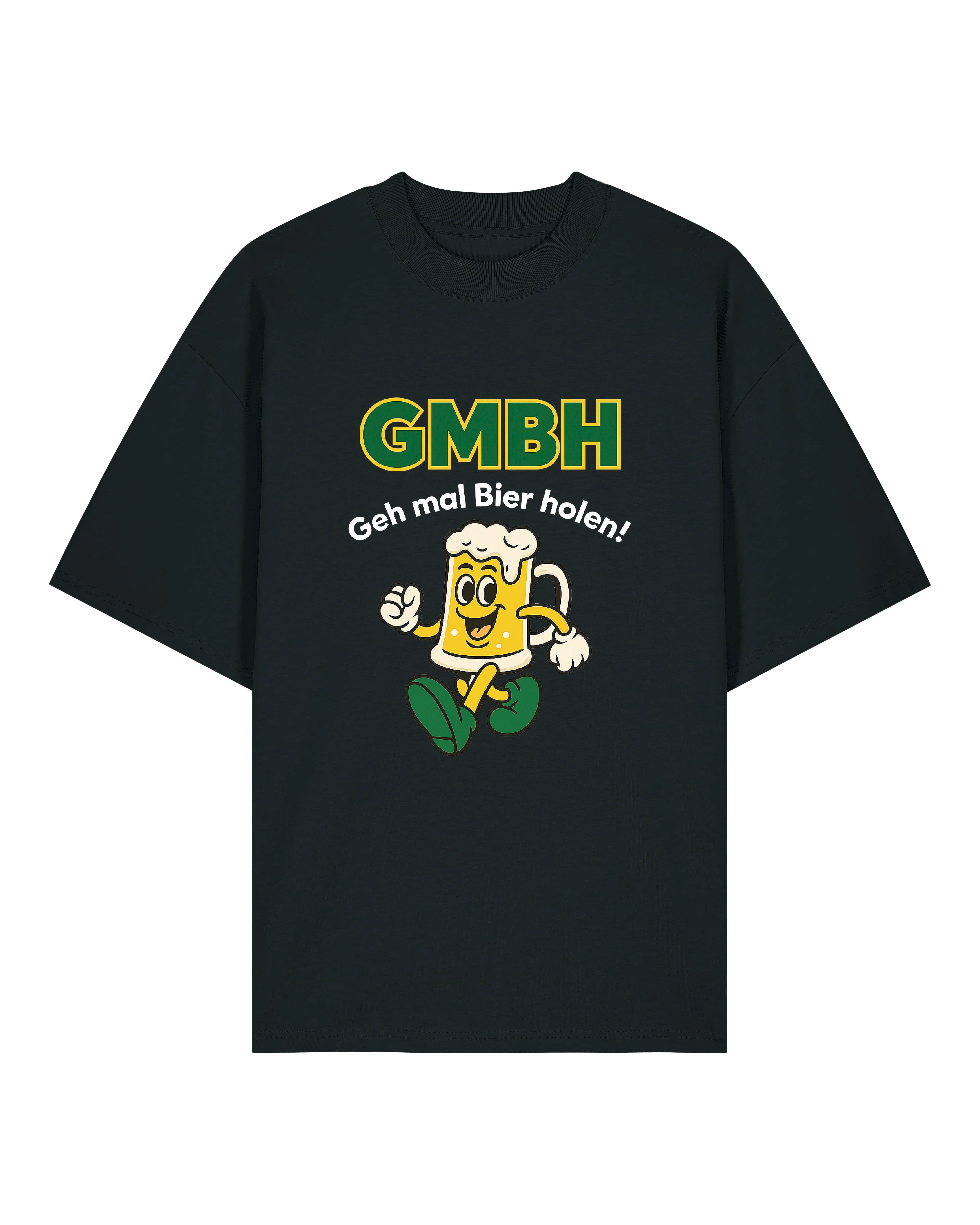 GmbH geh mal Bier holen! Oversized Shirt