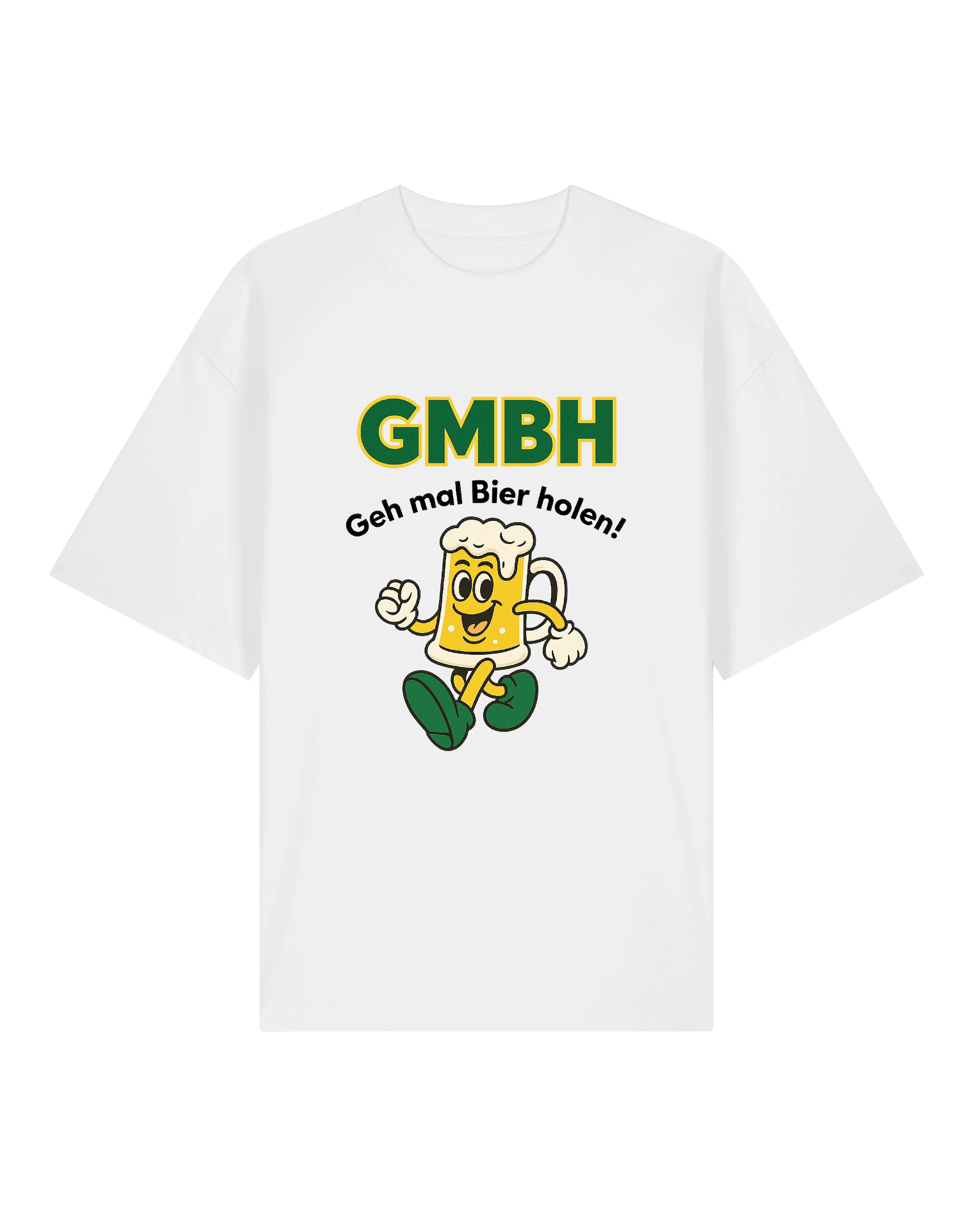 GmbH geh mal Bier holen! Oversized Shirt