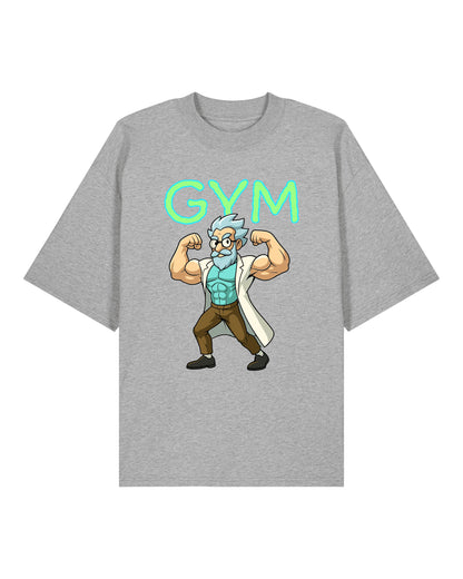 GYM Rick Pump Cover Shirt Unisex Oversized Bio-Baumwolle | teelavo