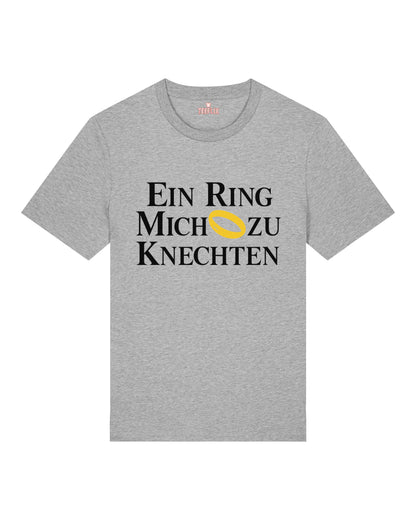 Ein Ring Mich Zu Knechten Shirt Lustig JGA Unisex | teelavo