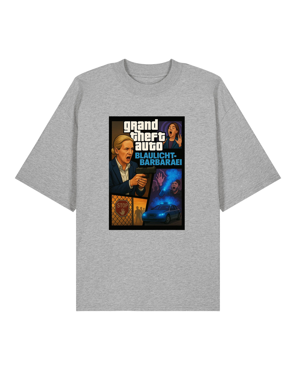 gta Blaulicht Barberaei Shirt
