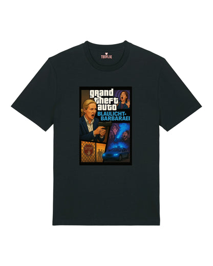 gta Blaulicht Barberaei Oversized Shirt