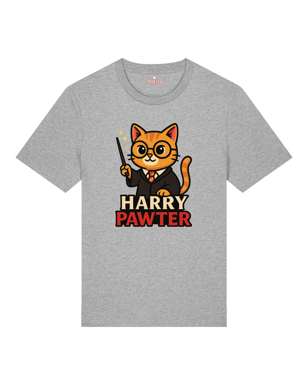 Harry Pawter Katze Lustiges T-Shirt Spruchshirt | teelavo