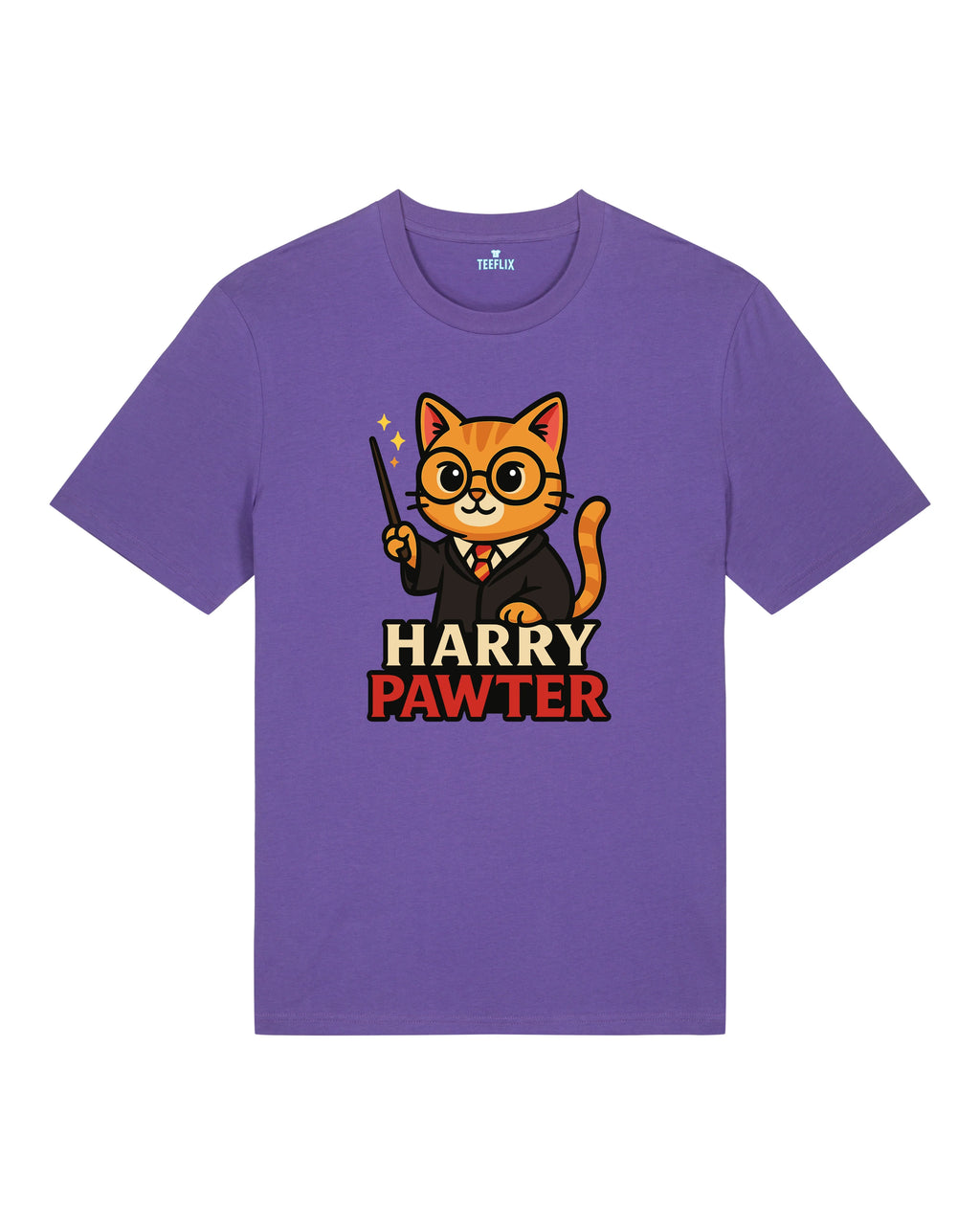 Harry Pawter Katze Lustiges T-Shirt Spruchshirt | teelavo