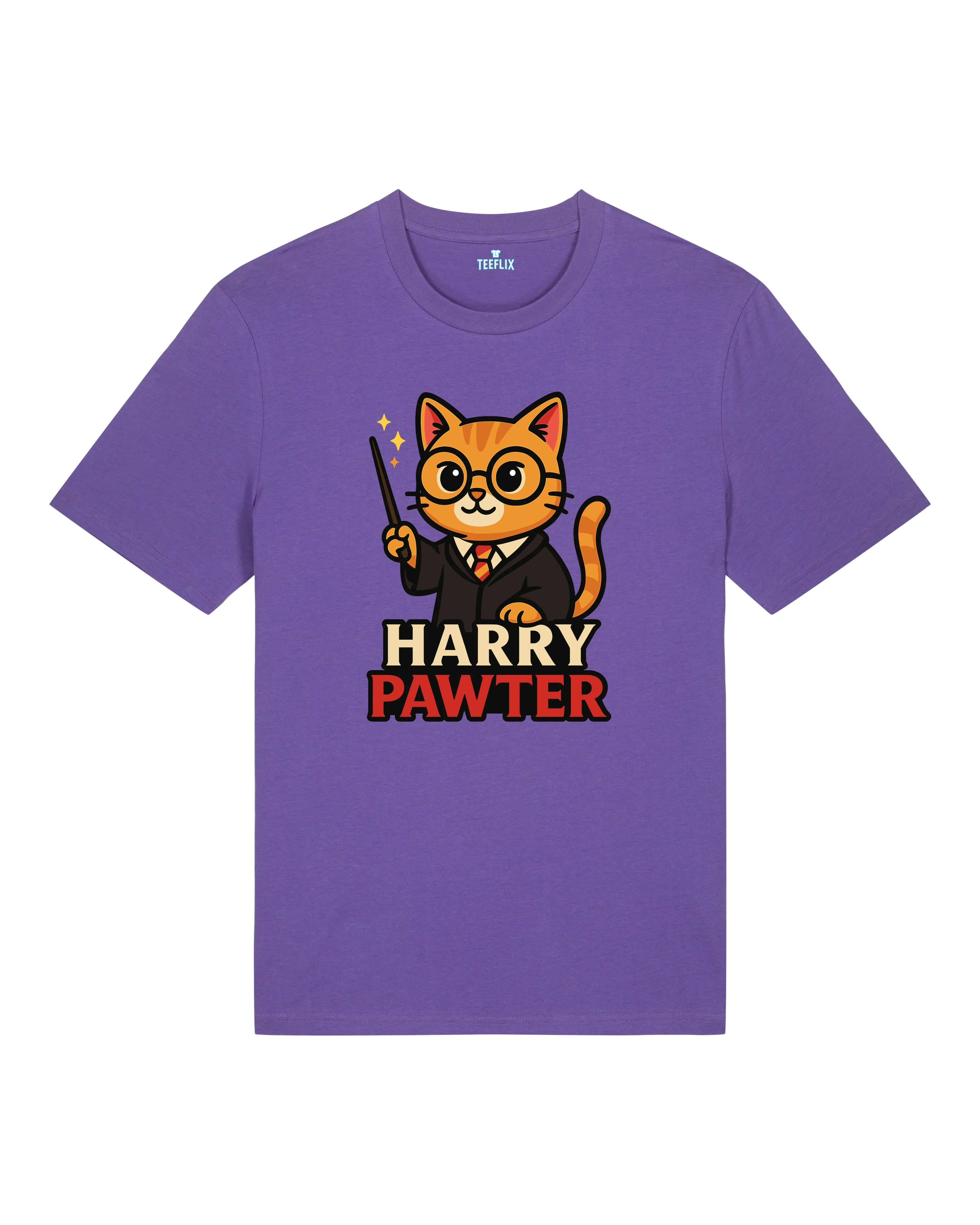 Harry Pawter Katze Lustiges T-Shirt Spruchshirt | teelavo