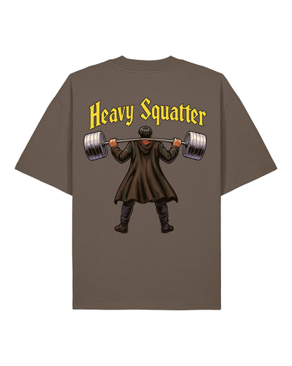 Heavy Squatter Oversized Gym Shirt Pump Cover | teelavo