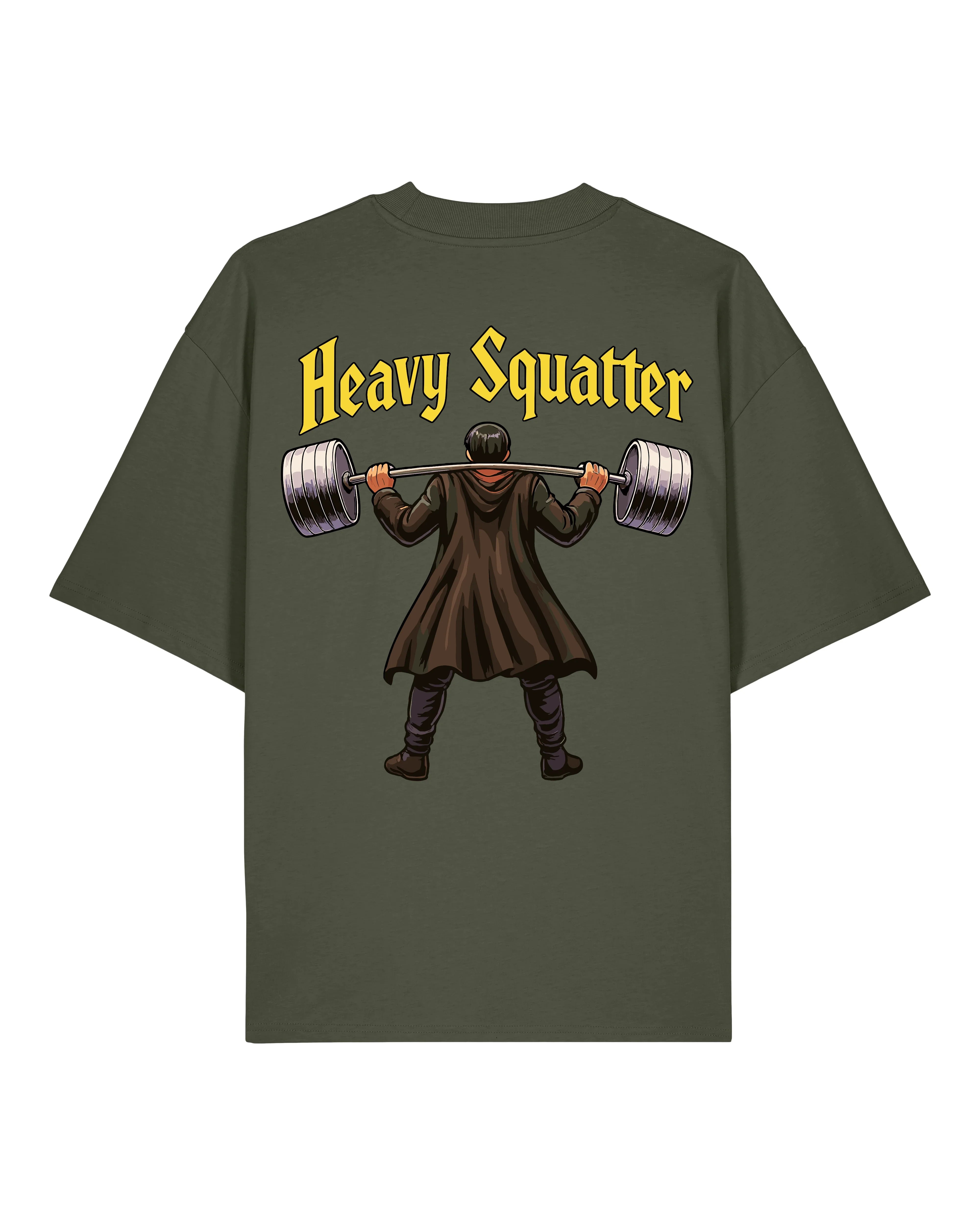 Heavy Squatter Oversized Gym Shirt Pump Cover | teelavo