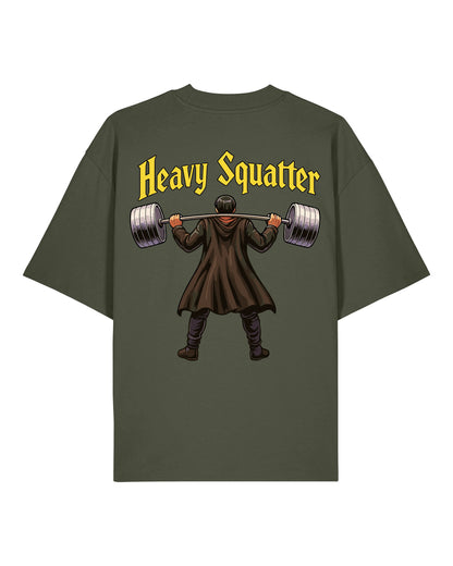 Heavy Squatter Oversized Gym Shirt Pump Cover | teelavo