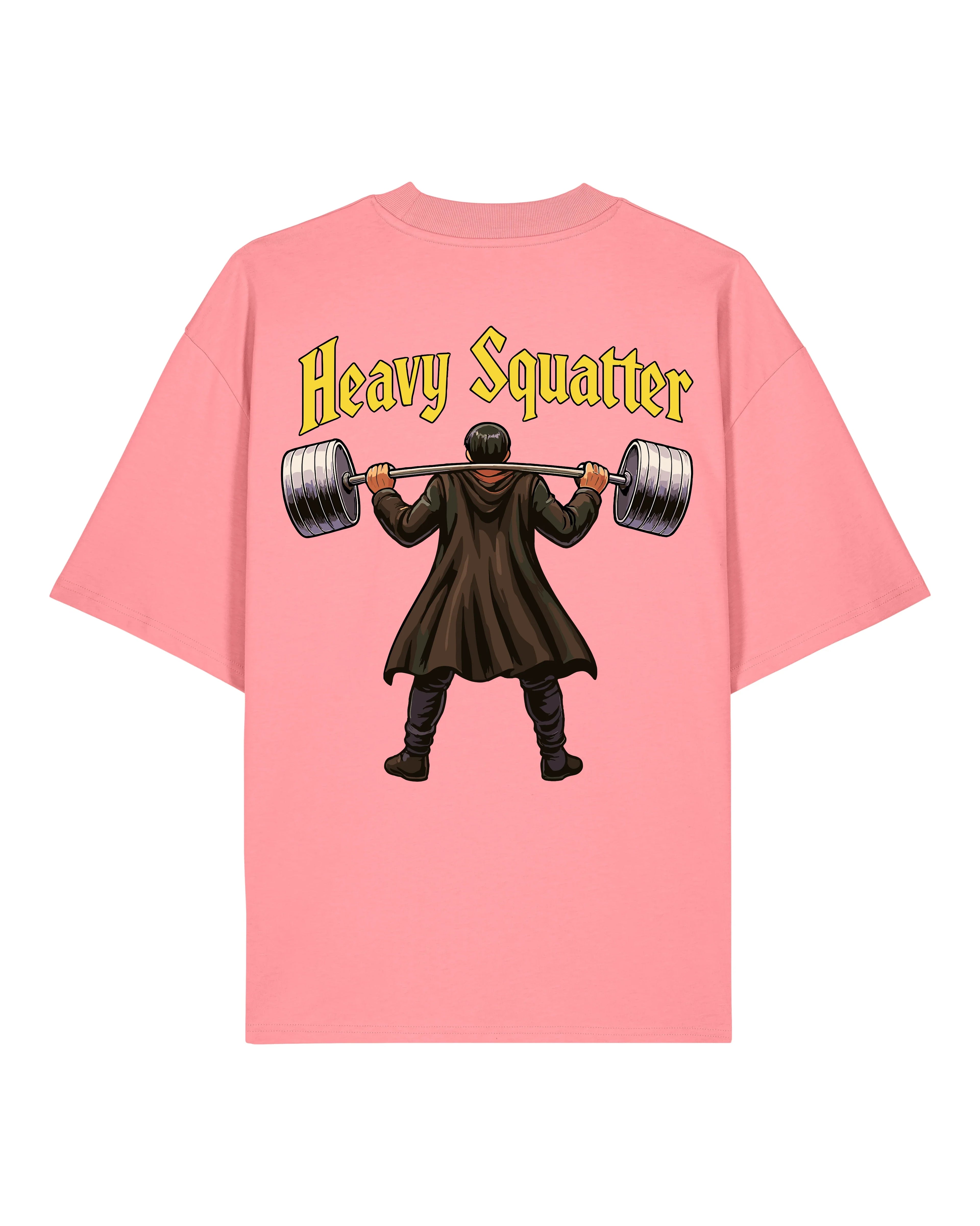 Heavy Squatter Oversized Gym Shirt Pump Cover | teelavo