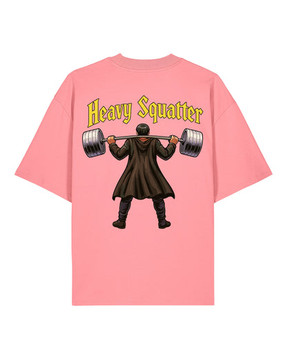 Heavy Squatter Oversized Gym Shirt Pump Cover | teelavo