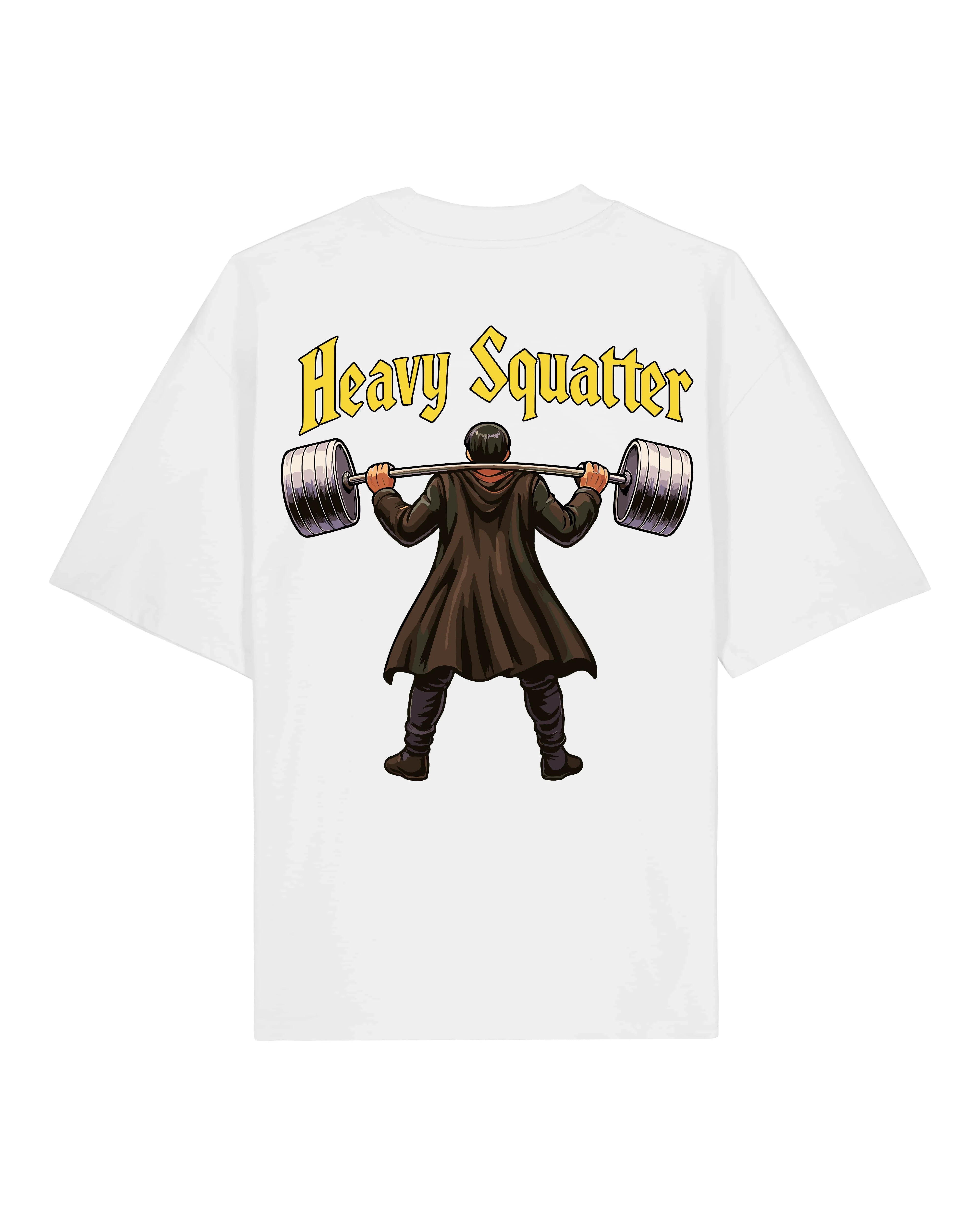 Heavy Squatter Oversized Gym Shirt Pump Cover | teelavo
