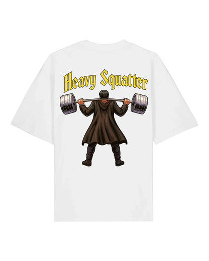 Heavy Squatter Oversized Gym Shirt Pump Cover | teelavo