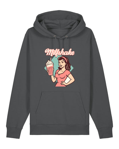 Milfshake Hoodie Retro Fun Streetwear | teelavo