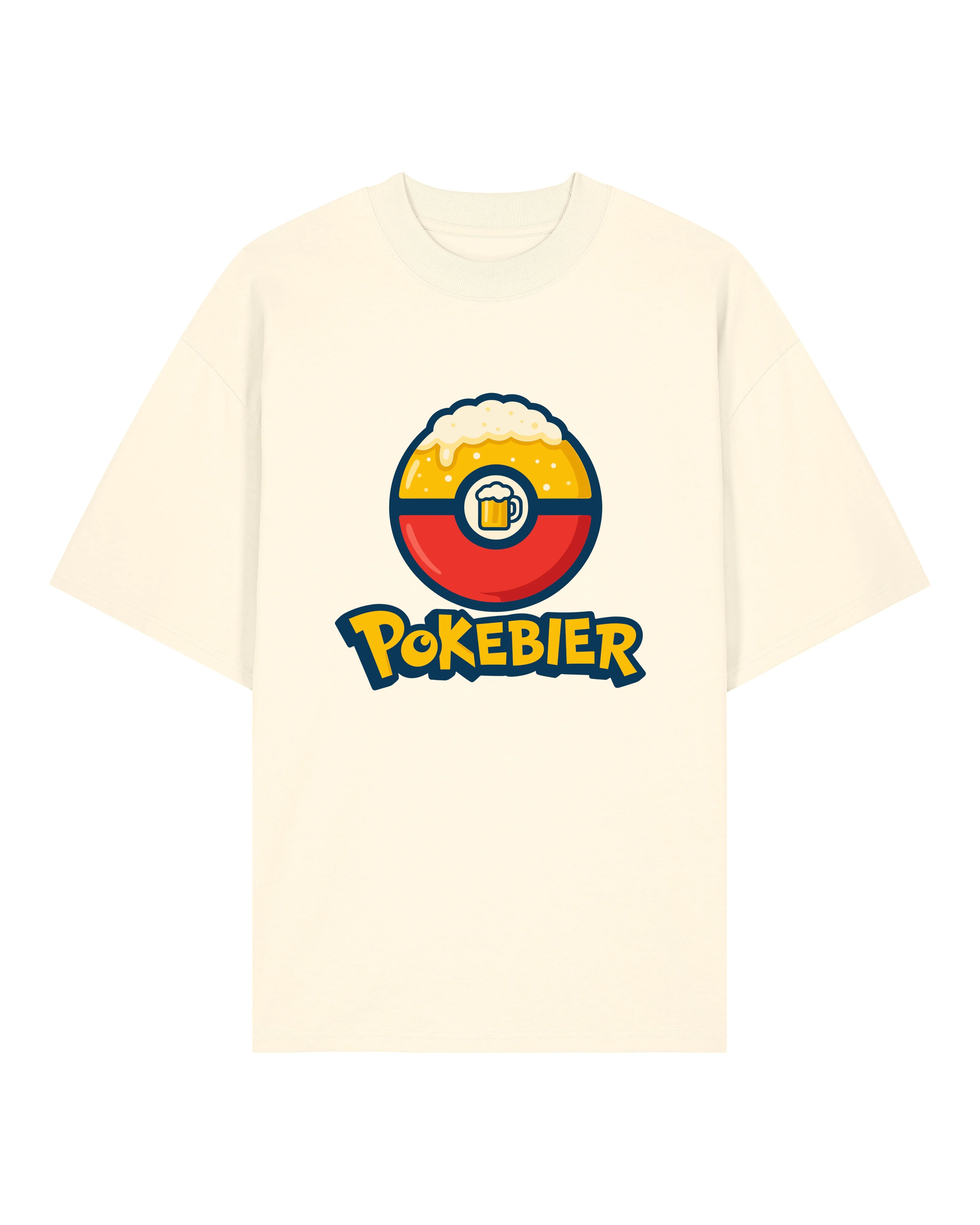 Pokebier Oversized T-Shirt Bier Gaming Shirt Herren Damen | teelavo