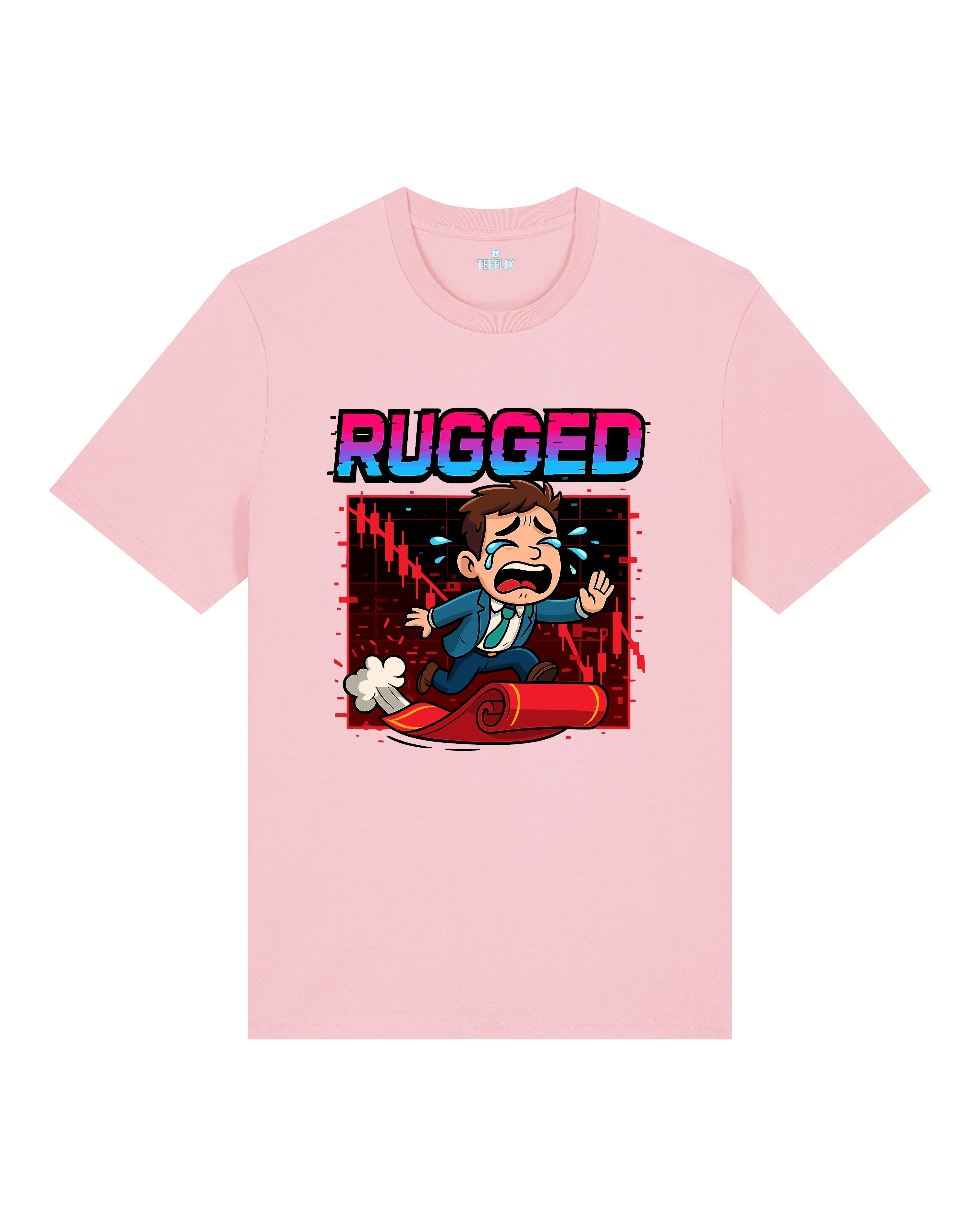 Rugged Crypto Meme Shirt Bitcoin Trading | teelavo