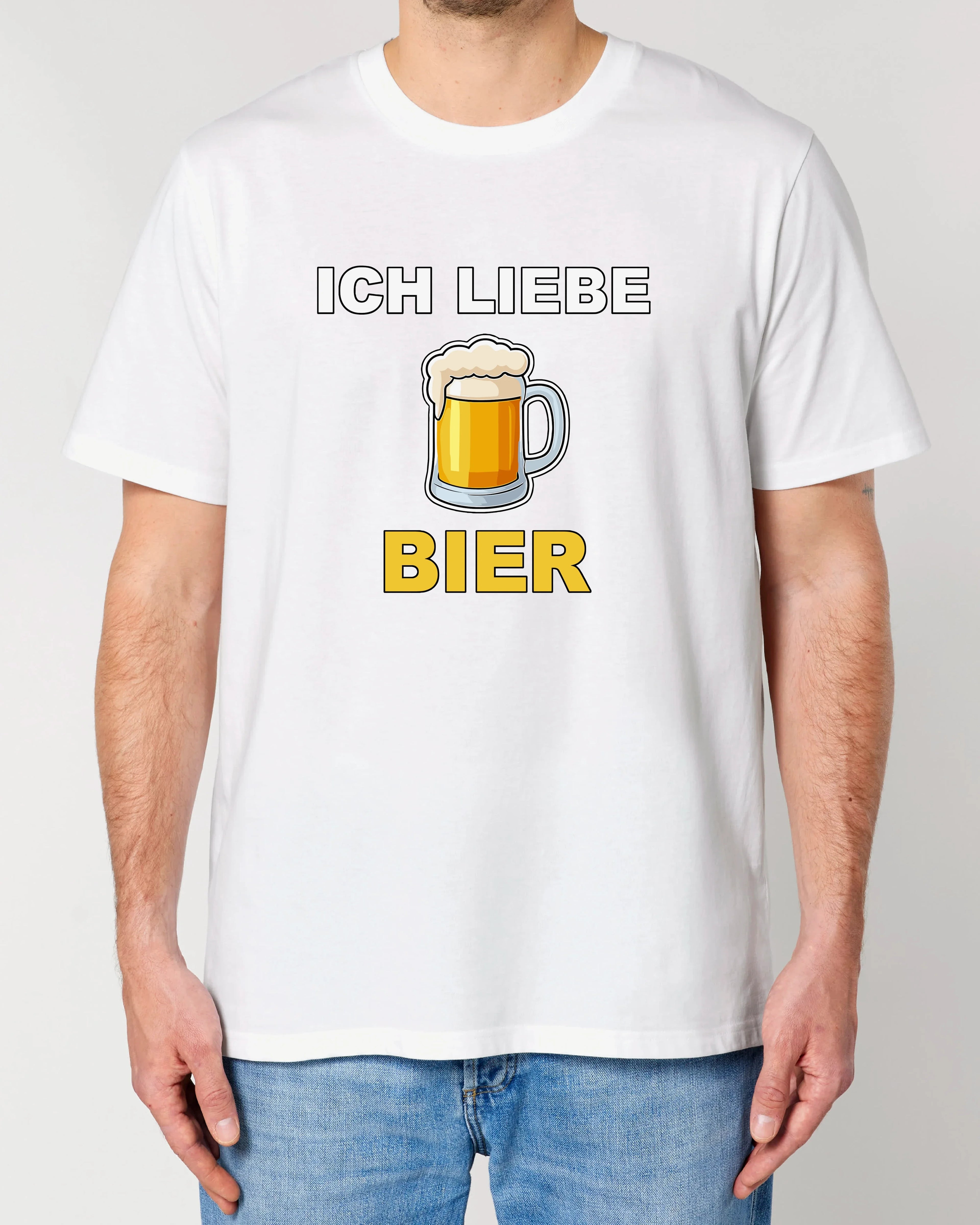 Lustiges Shirt Ich liebe Bier Party T-Shirt | teelavo
