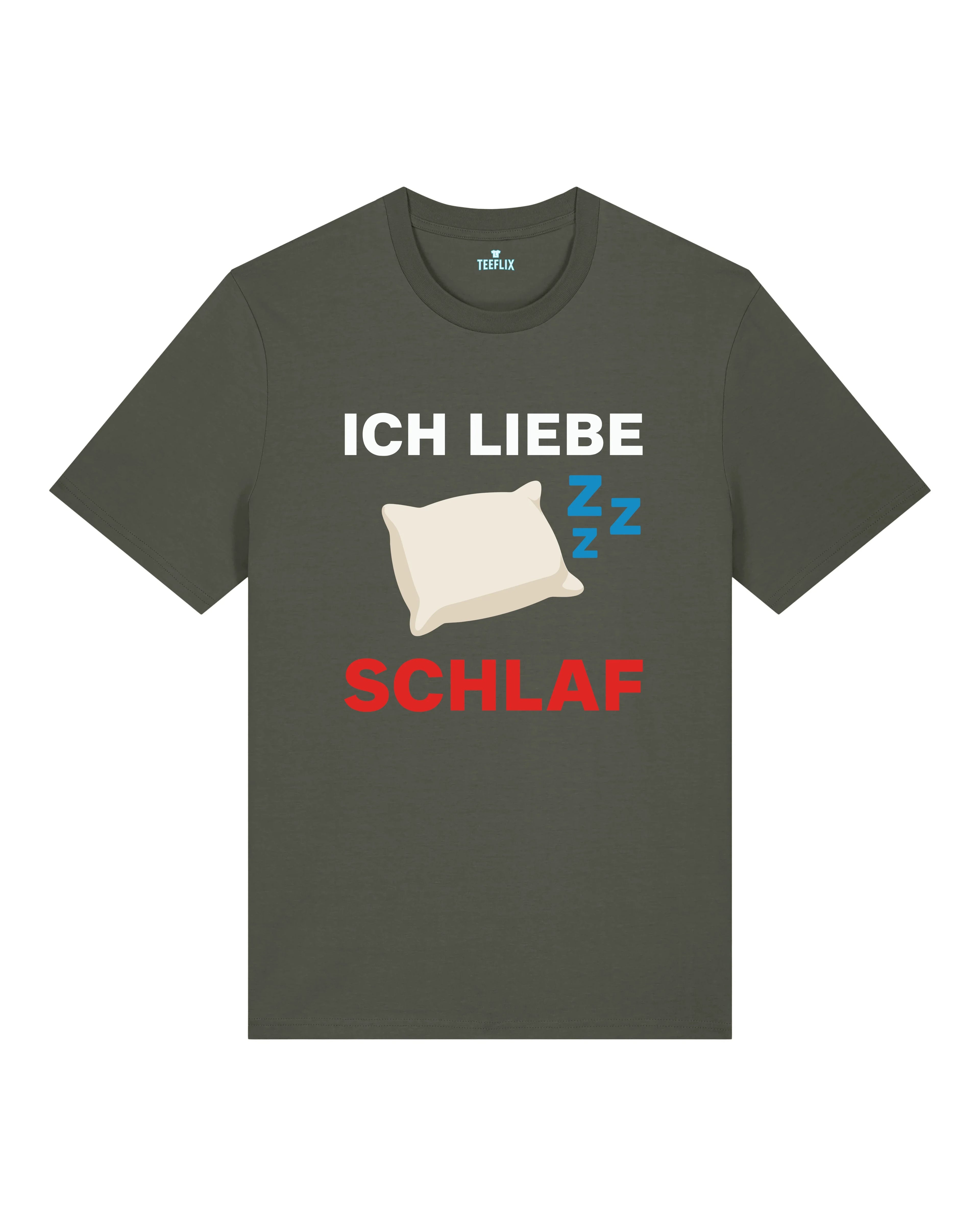 Lustiges Shirt Ich liebe Schlaf Fun T-Shirt | teelavo