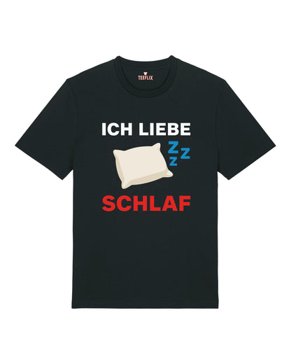 Lustiges Shirt Ich liebe Schlaf Fun T-Shirt | teelavo