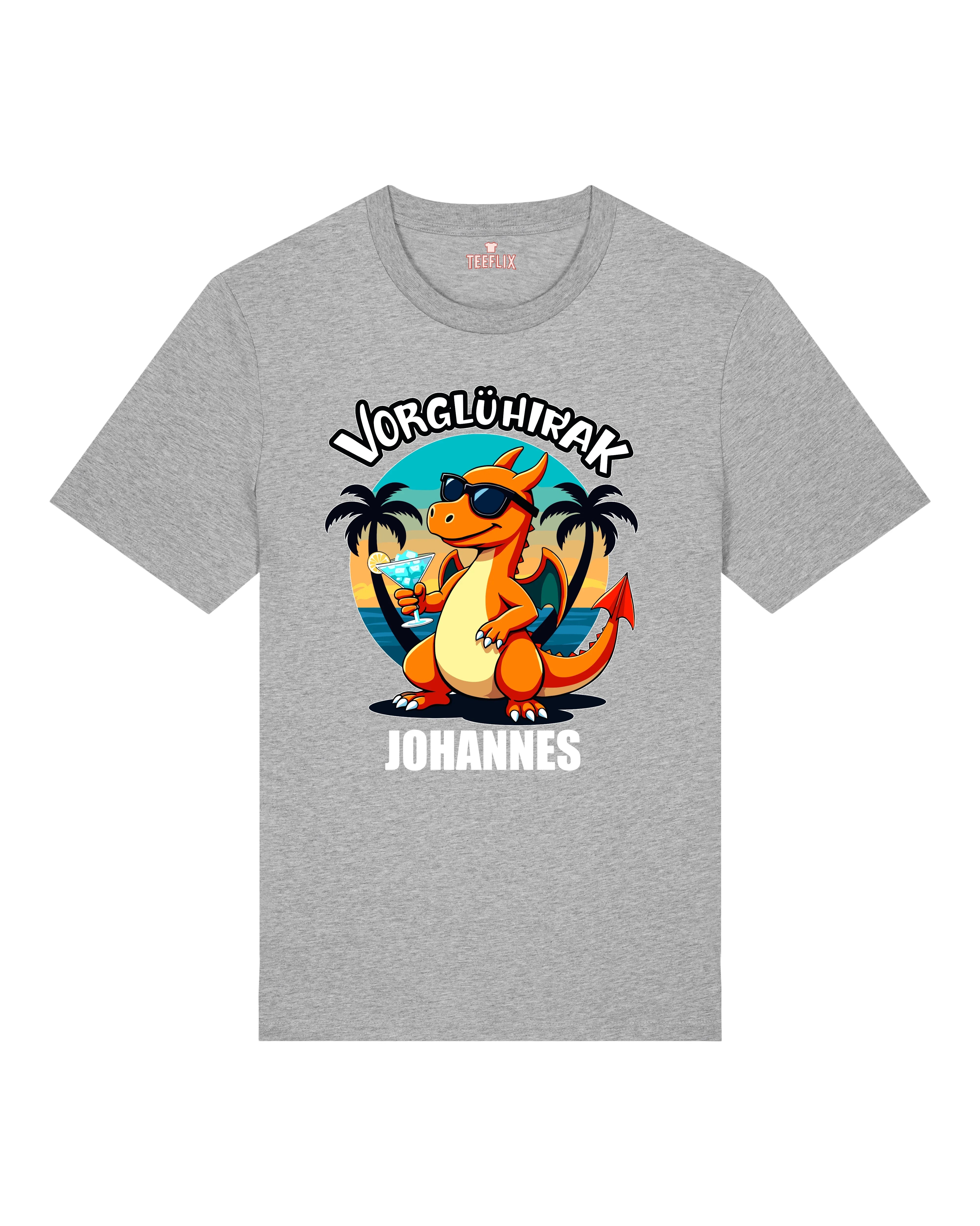 Lustiges JGA Shirt Vorglühirak personalisierbar | teelavo