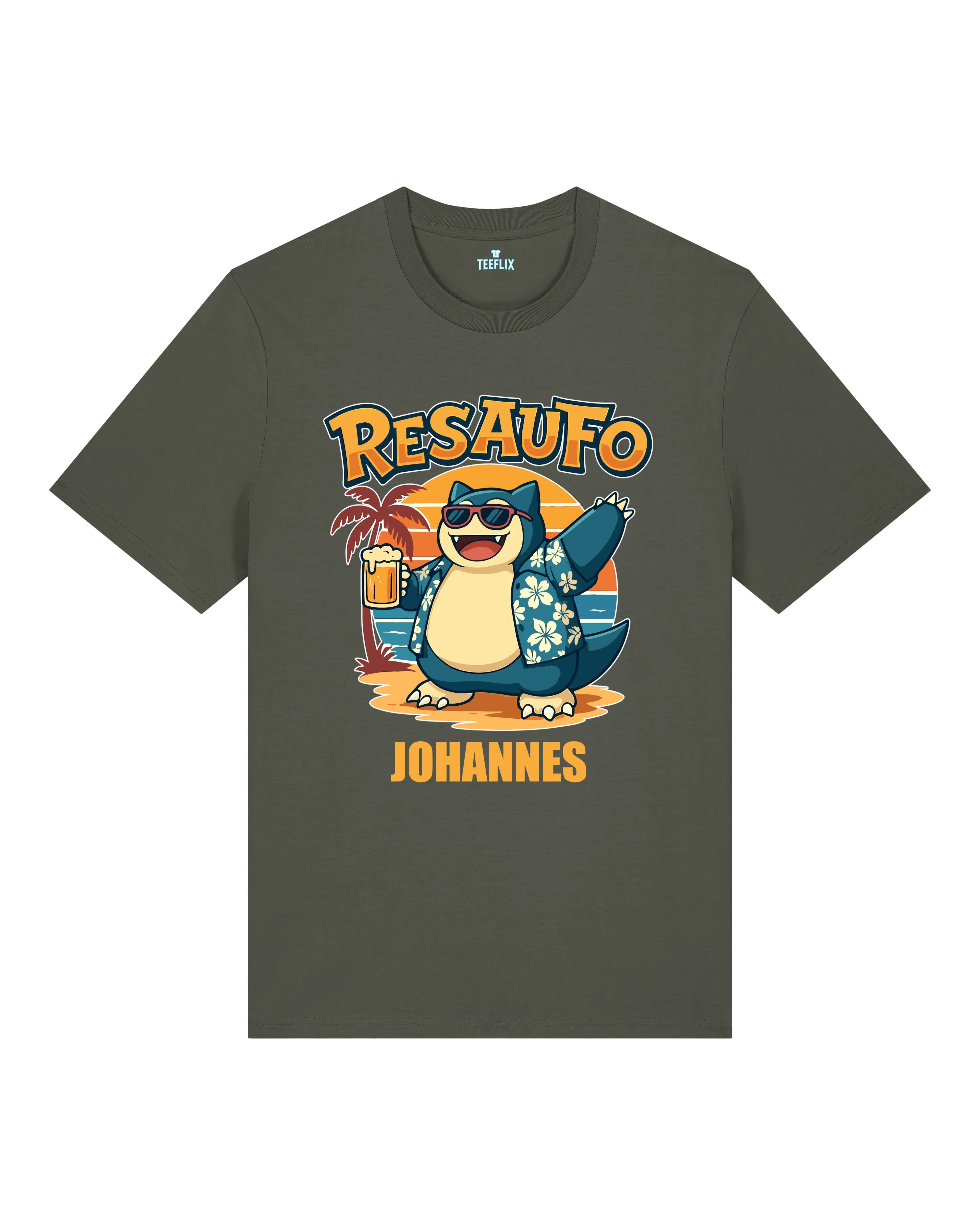 Lustiges JGA Shirt Resaufo personalisierbar | teelavo