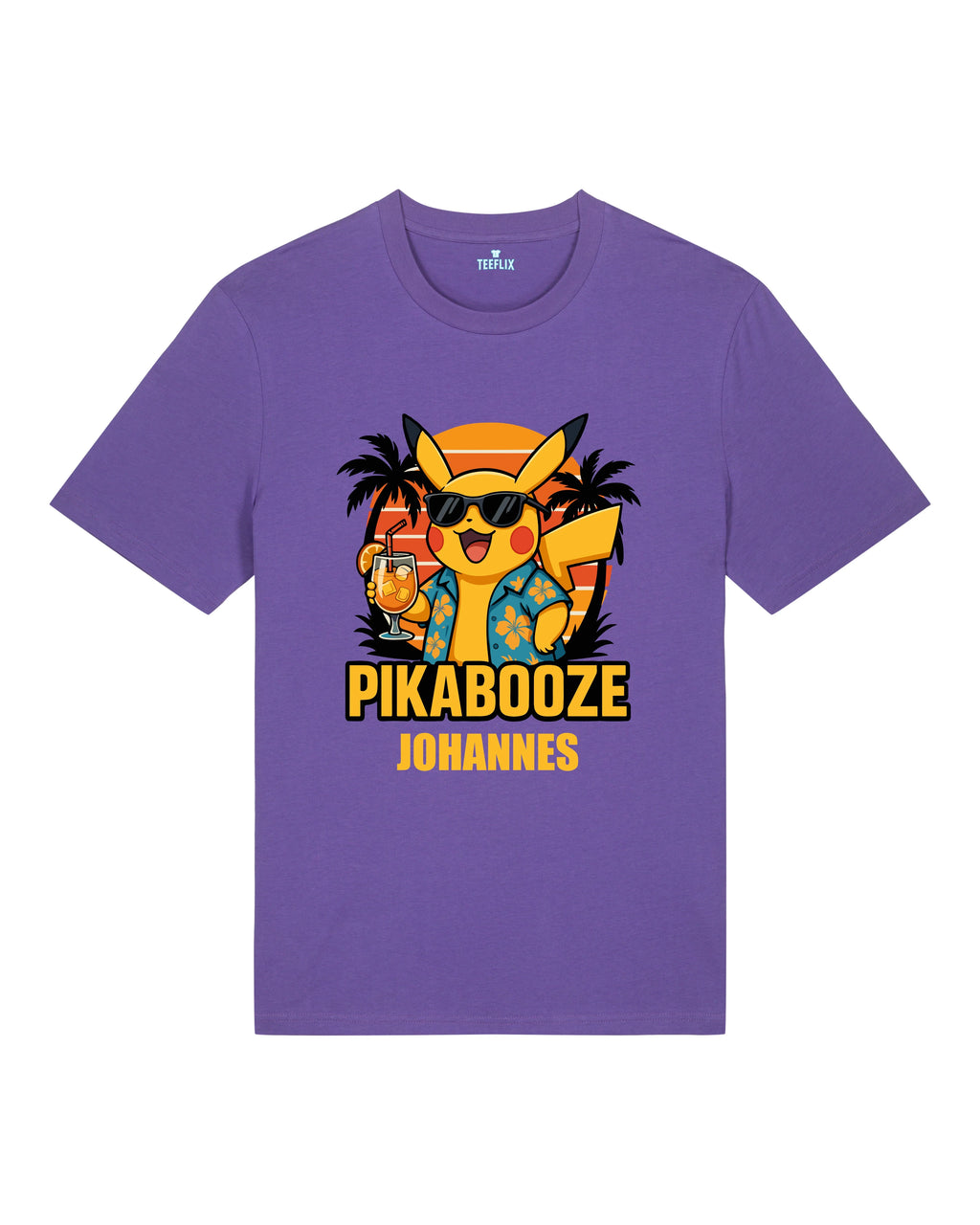 Lustiges JGA Shirt Pikabooze personalisierbar | teelavo