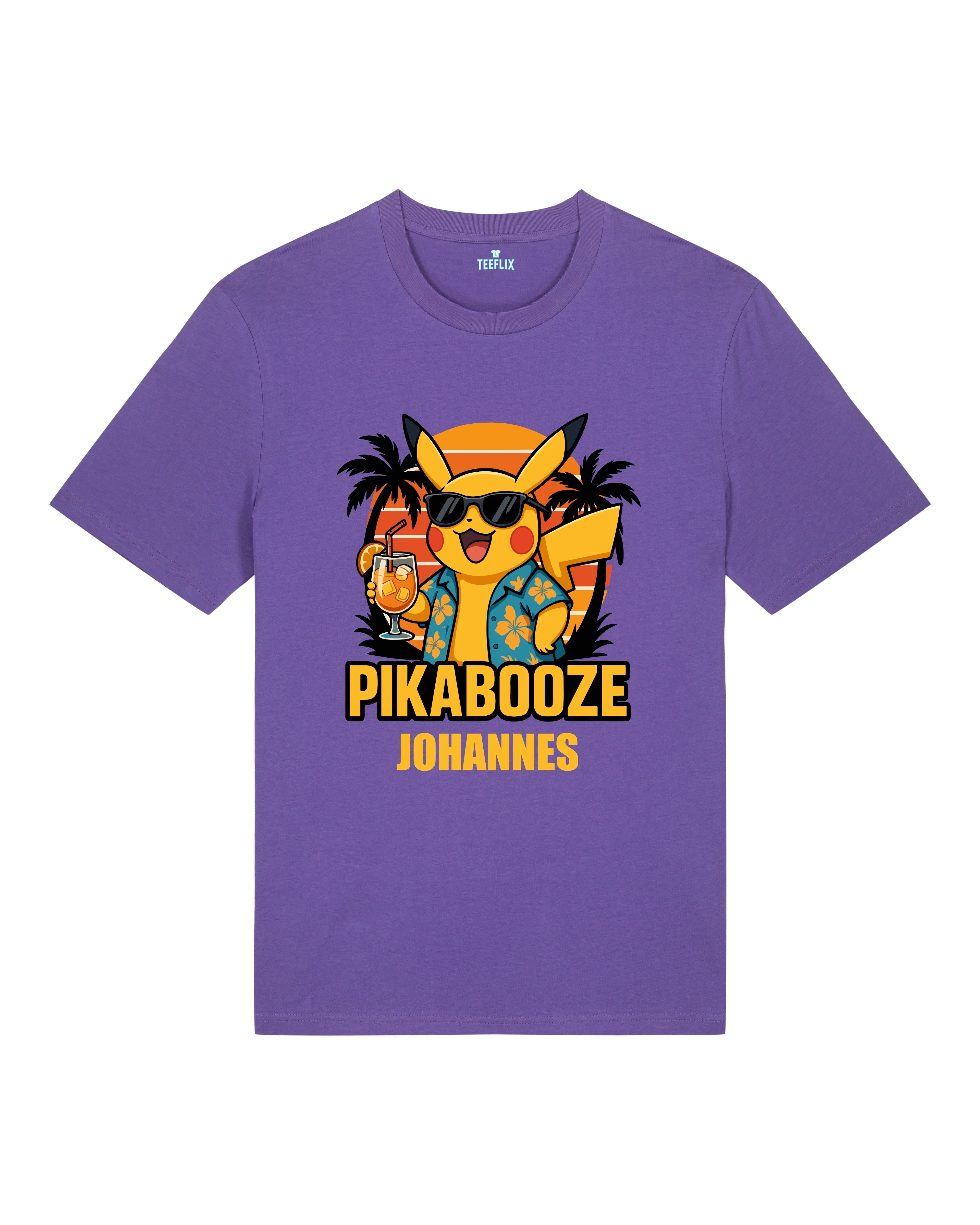Lustiges JGA Shirt Pikabooze personalisierbar | teelavo