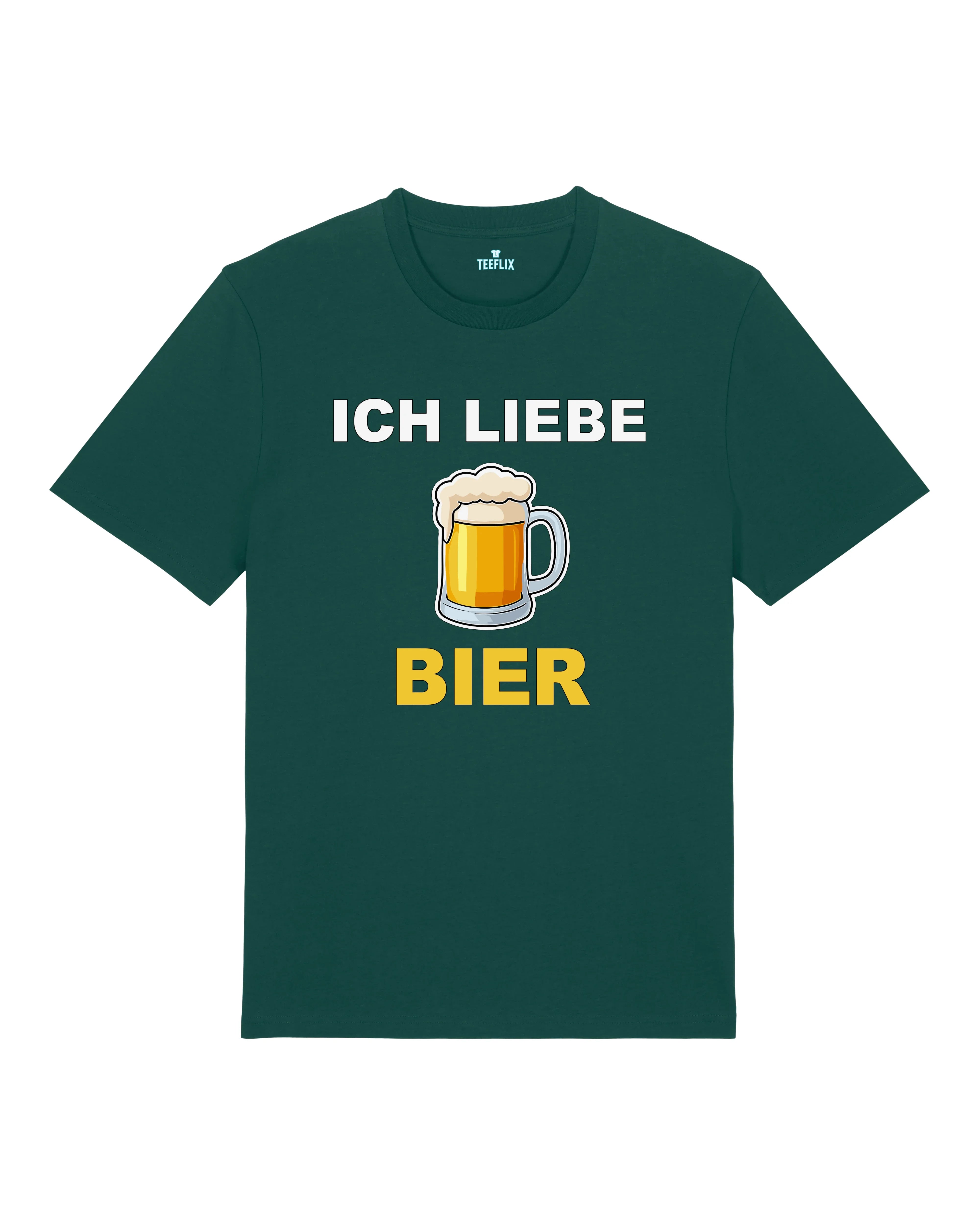 Lustiges Shirt Ich liebe Bier Party T-Shirt | teelavo