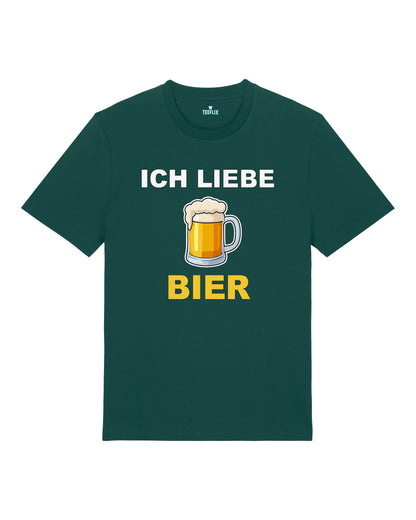 Lustiges Shirt Ich liebe Bier Party T-Shirt | teelavo