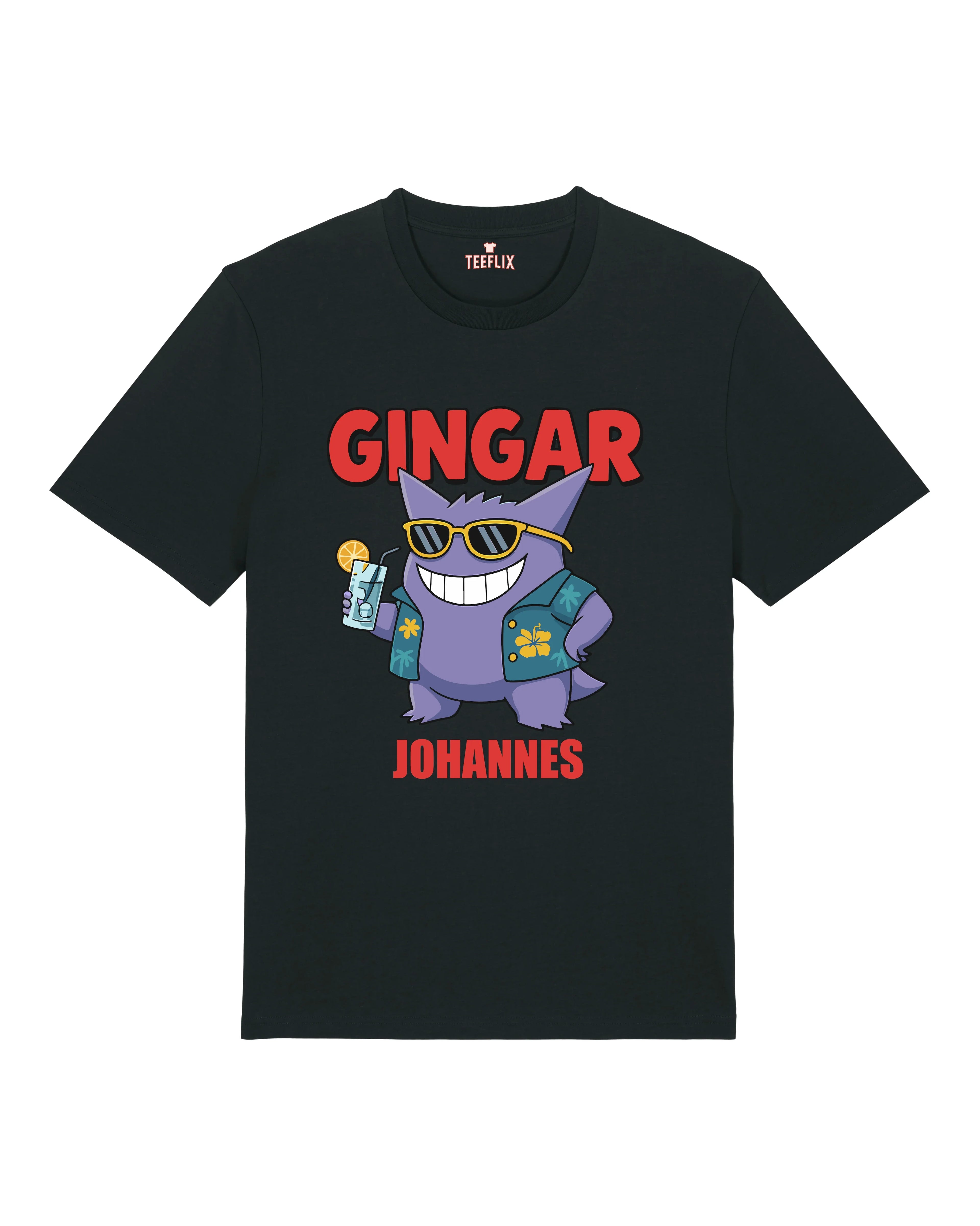 Lustiges JGA Shirt Gingar personalisierbar | teelavo