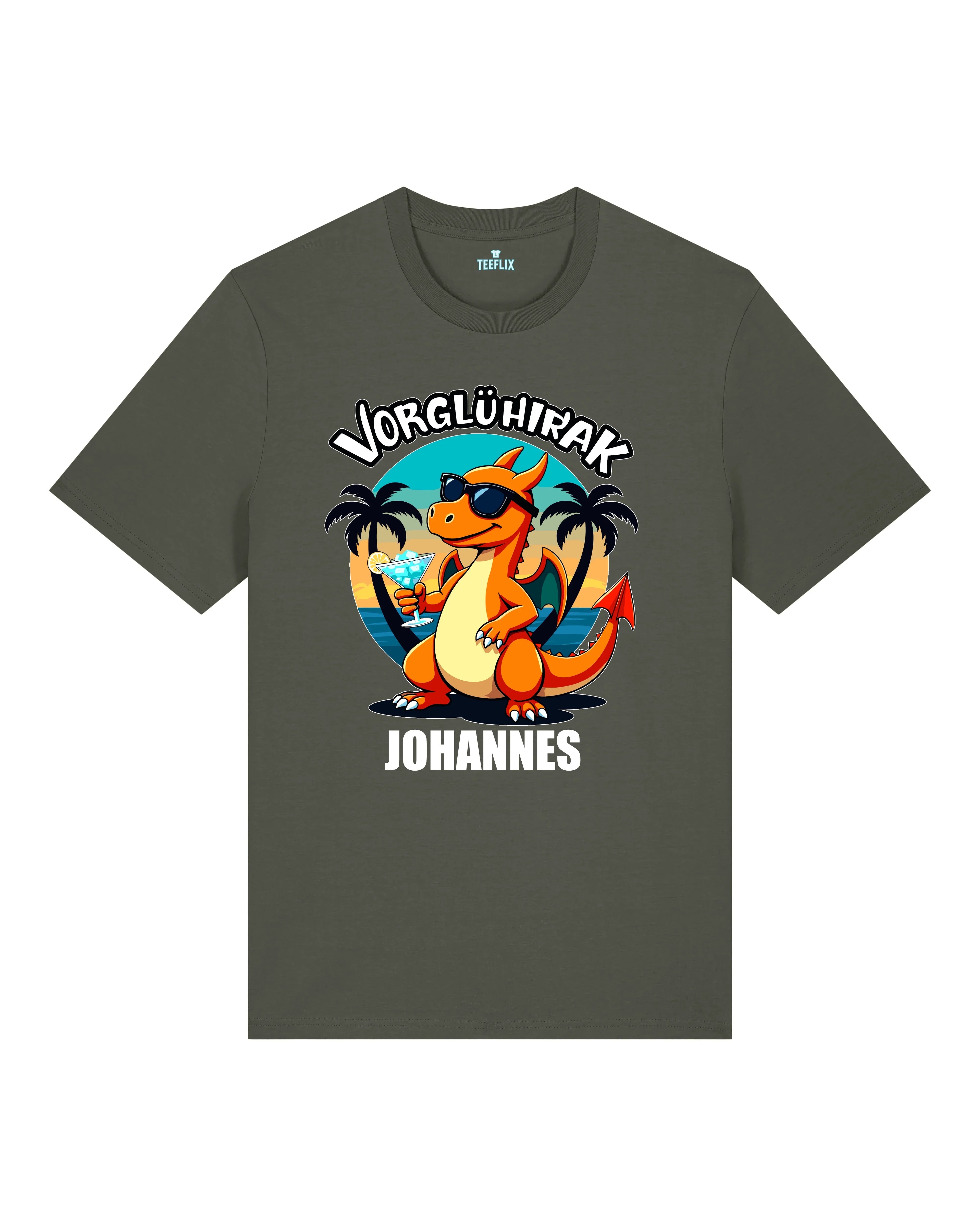 Lustiges JGA Shirt Vorglühirak personalisierbar | teelavo