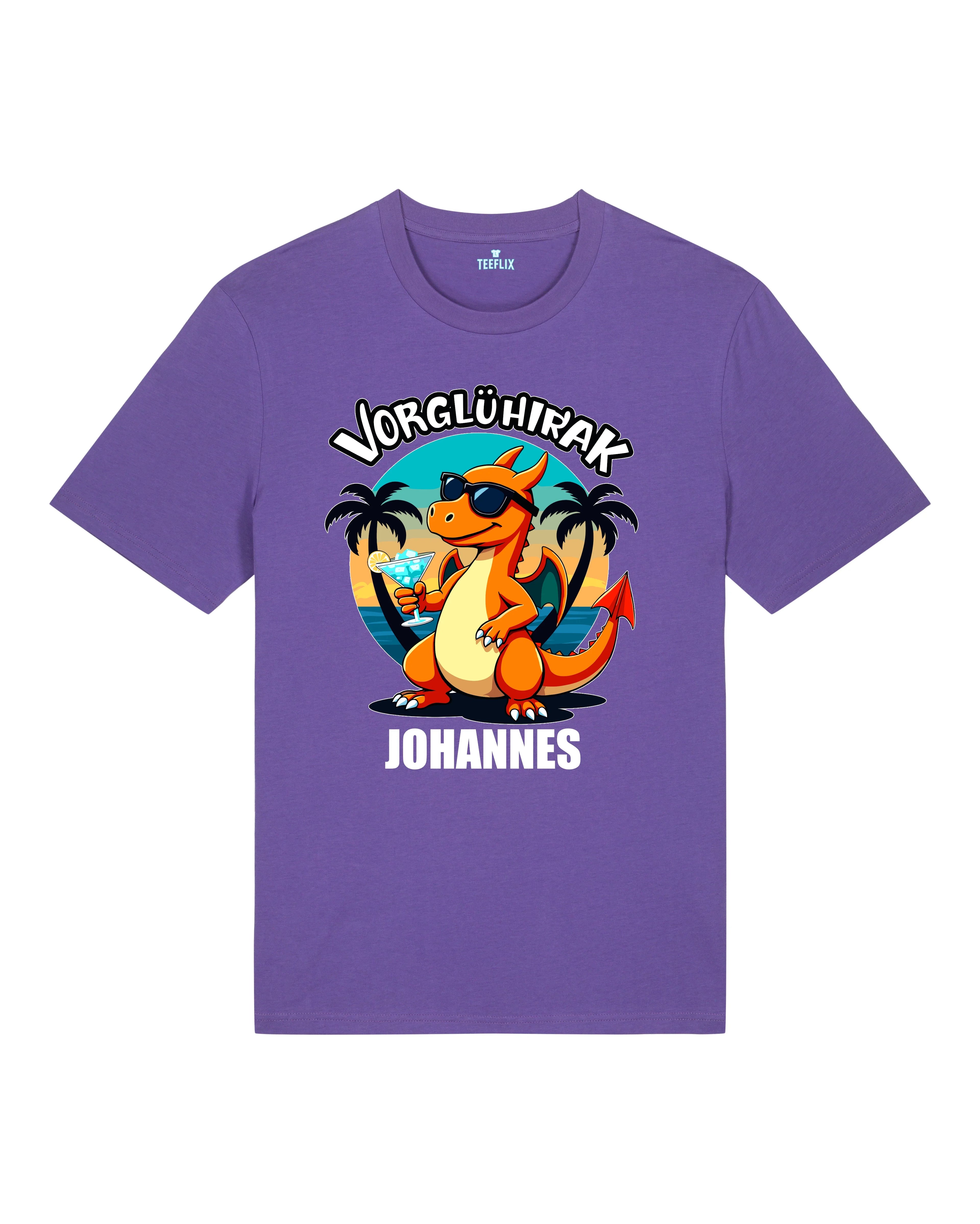 Lustiges JGA Shirt Vorglühirak personalisierbar | teelavo