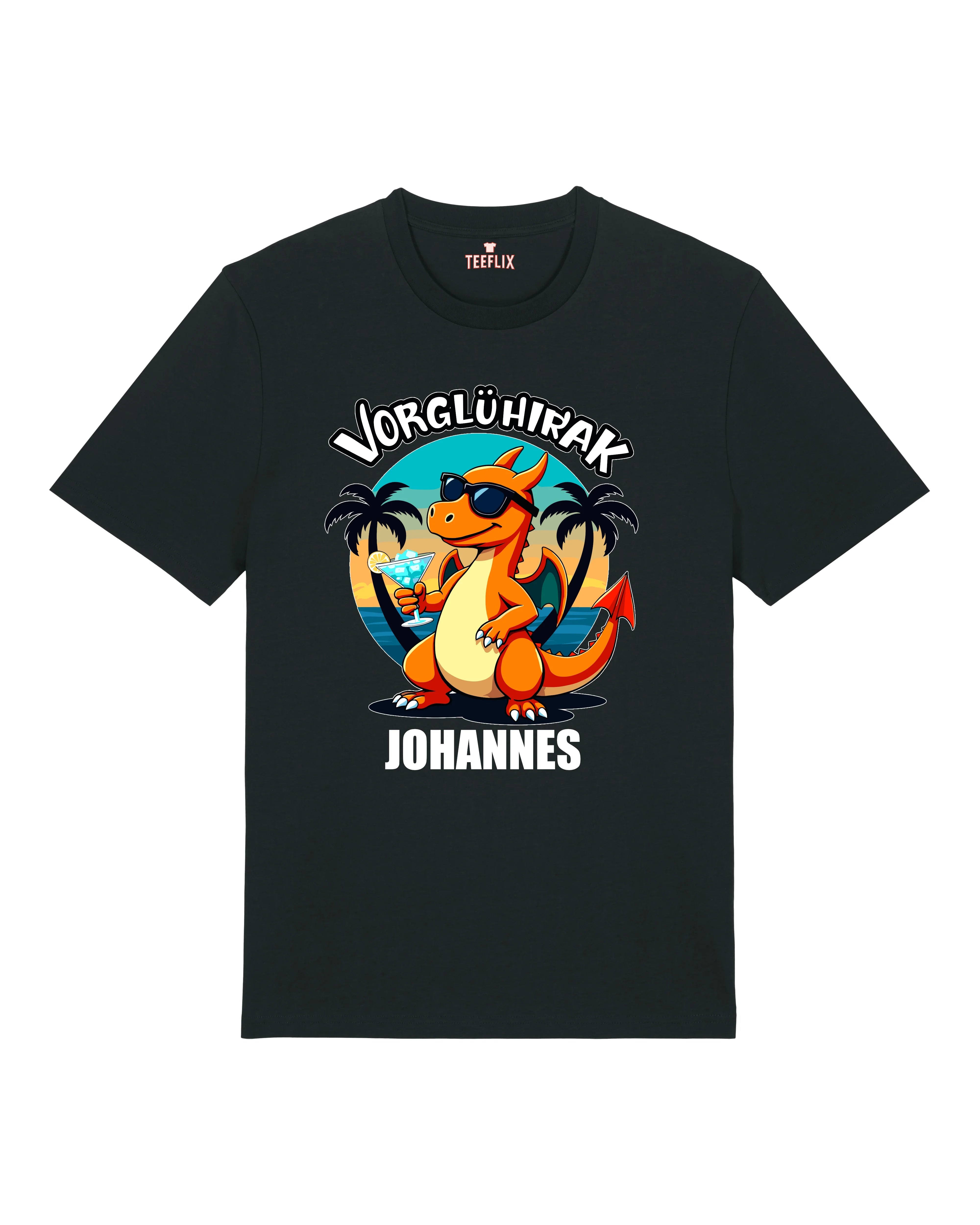 Lustiges JGA Shirt Vorglühirak personalisierbar | teelavo