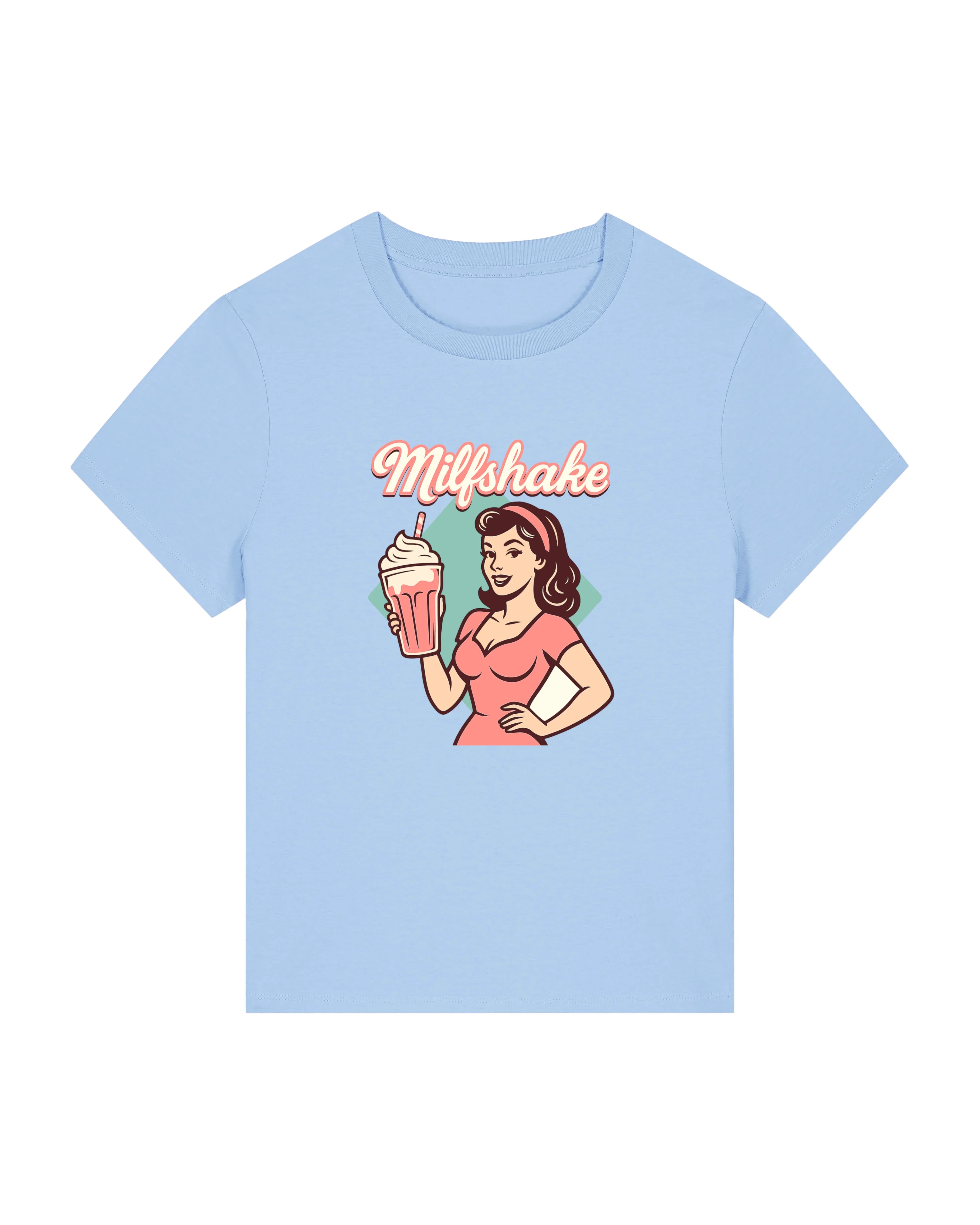 Milfshake T-Shirt lustig Retro Vintage Grafik | teelavo