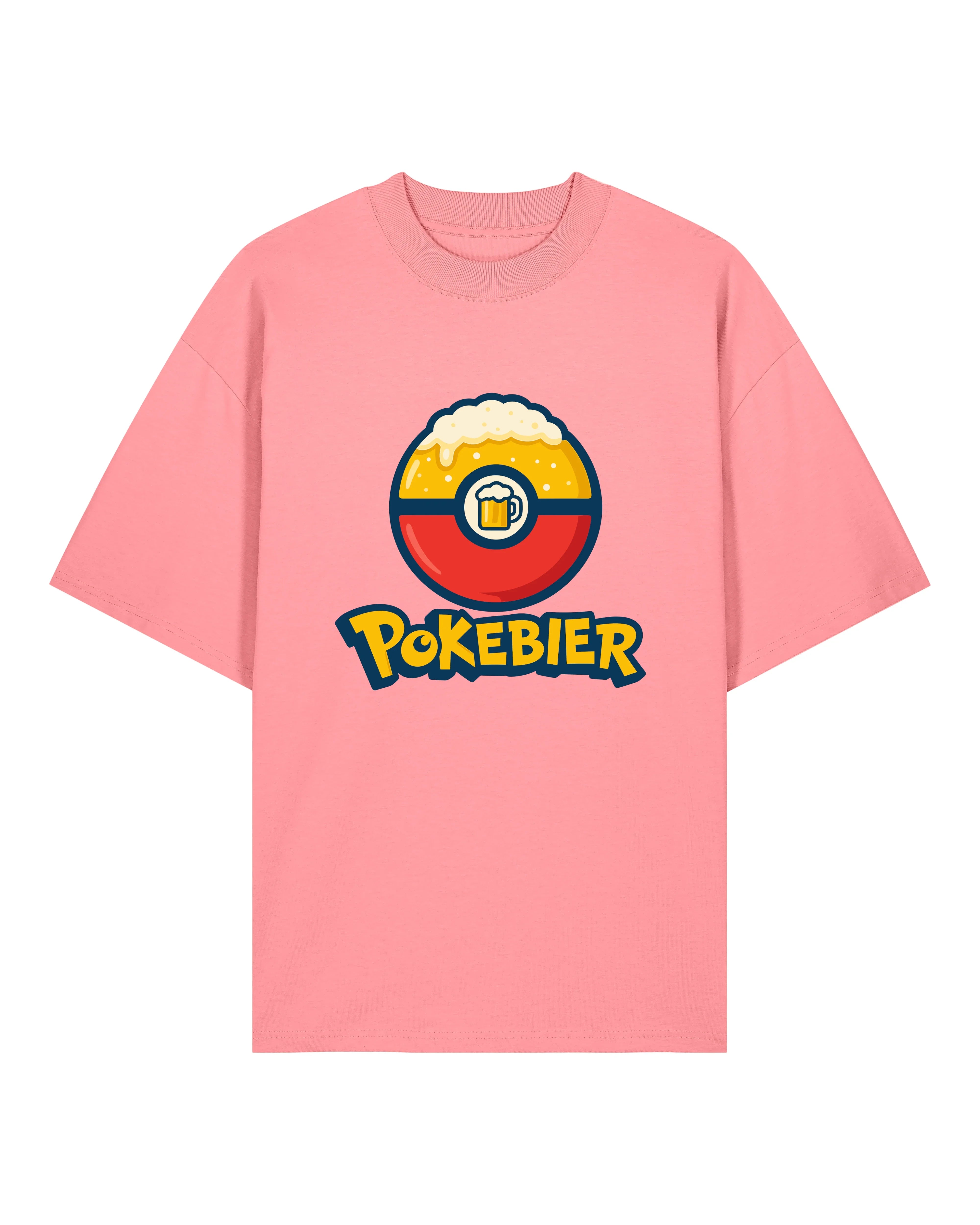 Pokebier Oversized T-Shirt Bier Gaming Shirt Herren Damen | teelavo