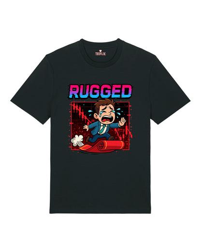 Rugged Crypto Meme Shirt Bitcoin Trading | teelavo