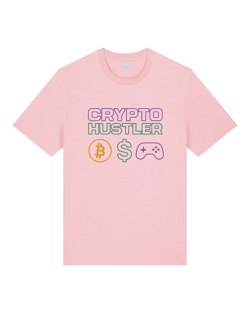 Crypto Hustler Bitcoin Dollar Gaming Crypto Shirt | teelavo