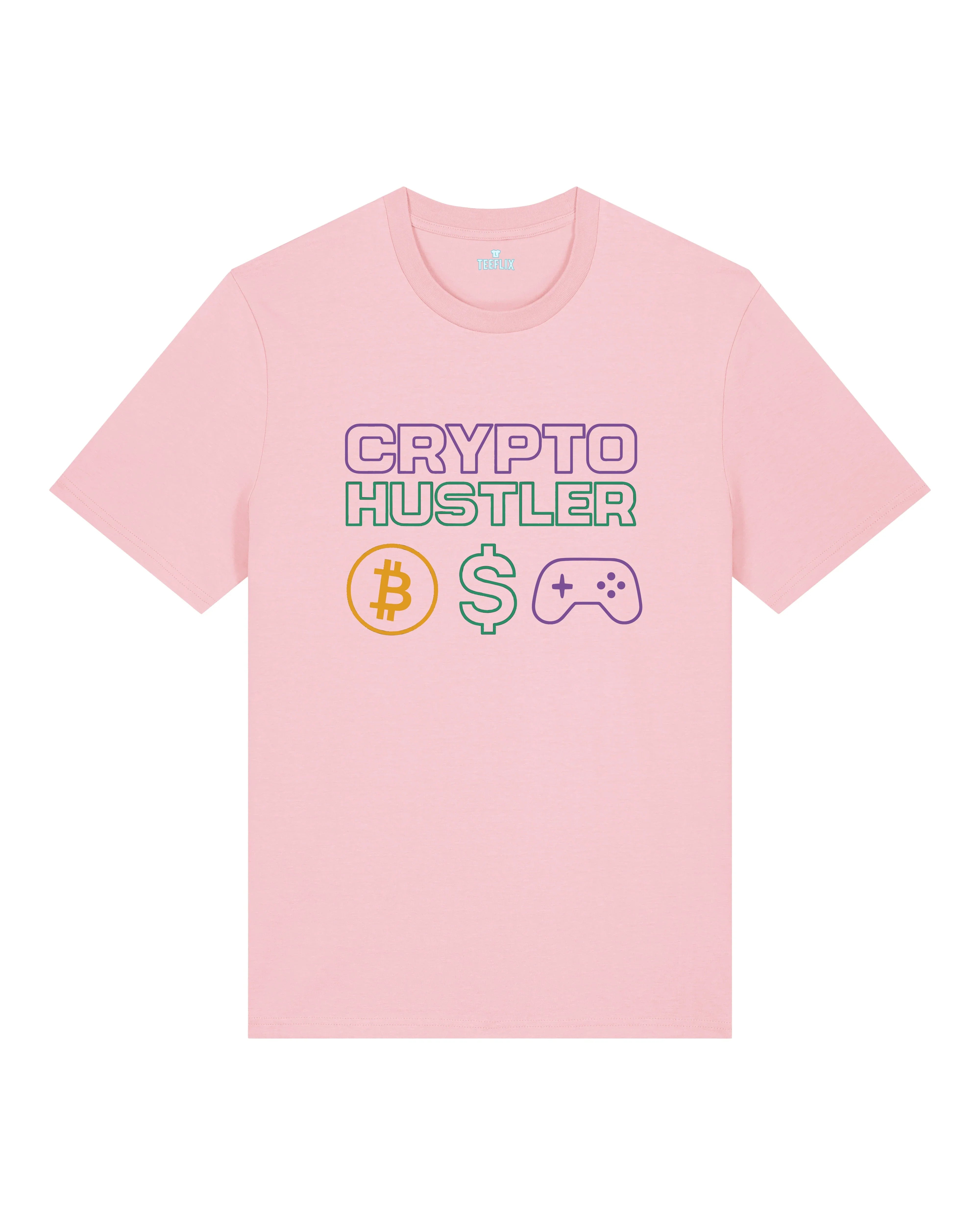 Crypto Hustler Bitcoin Dollar Gaming Crypto Shirt | teelavo