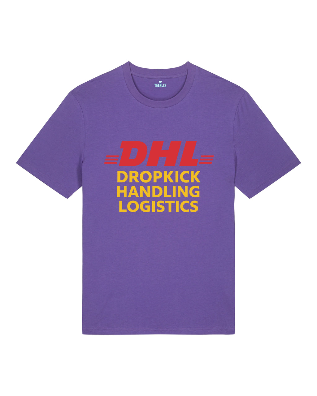 DHL Parodie Dropkick Handling Logistics Lustiges Shirt | teelavo