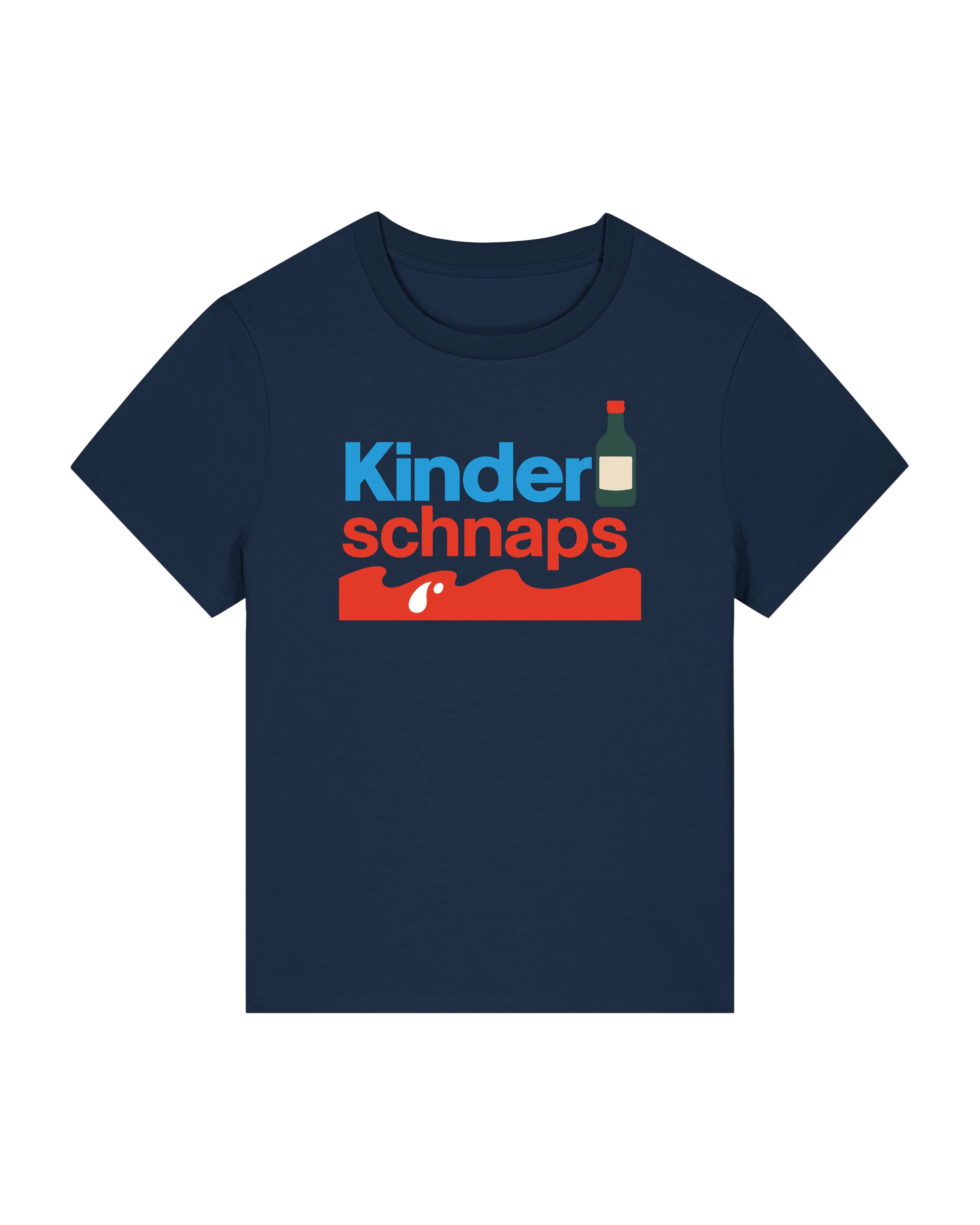 Kinderschnaps Damen Shirt – witziges Statement Shirt für Frauen | teelavo