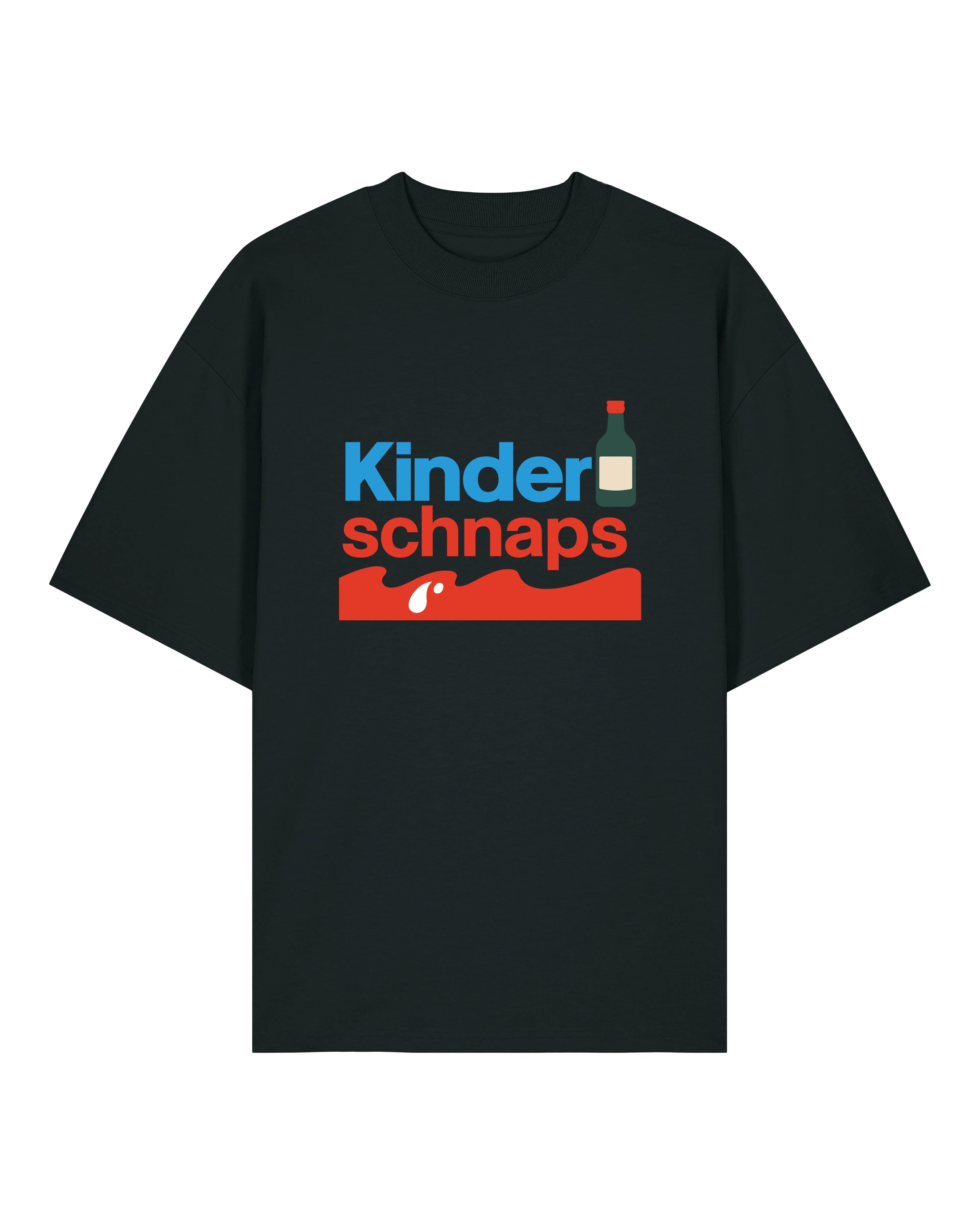 Kinderschnaps Oversized Parodie Shirt lustiges Shirt | teelavo