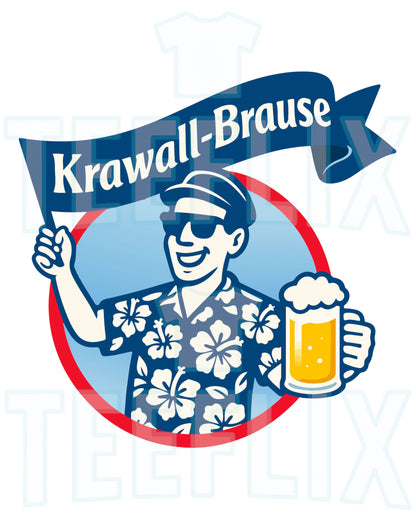 Krawall-Brause T-Shirt – Witziges T-Shirt mit Spruch | teelavo