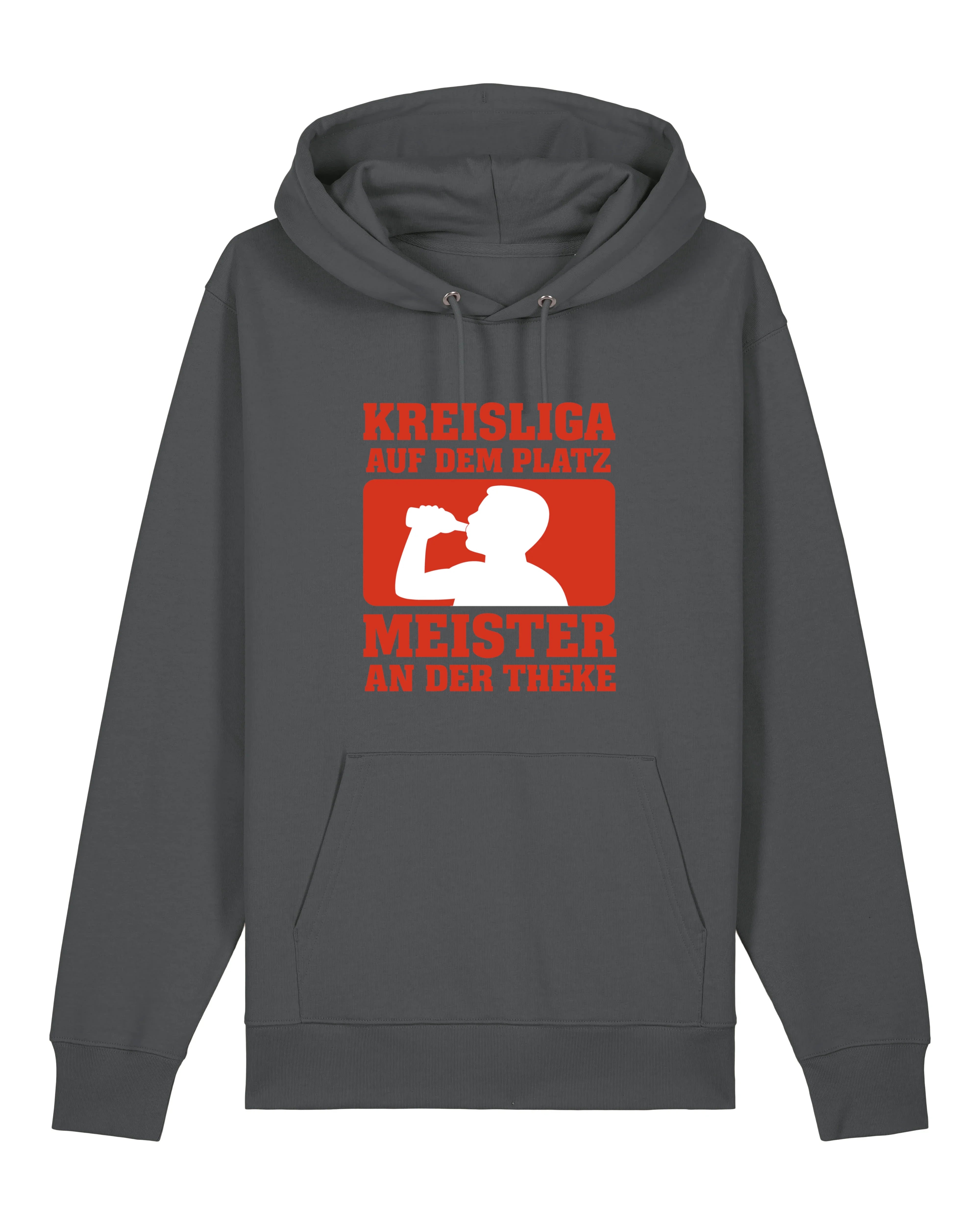 Kreisliga Hoodie Fußball Spruch Lustig Bier Meister Theke | teelavo