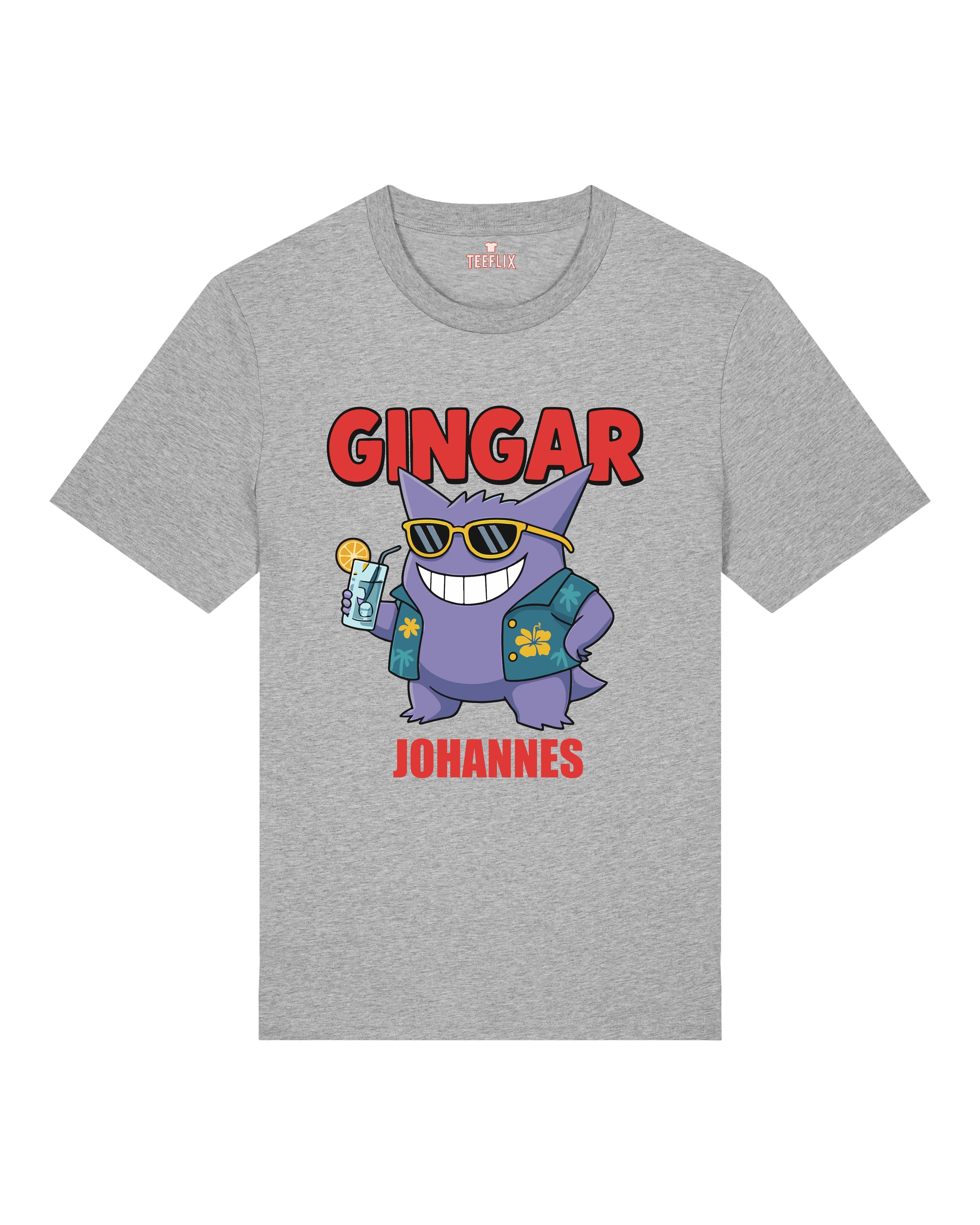 Lustiges JGA Shirt Gingar personalisierbar | teelavo