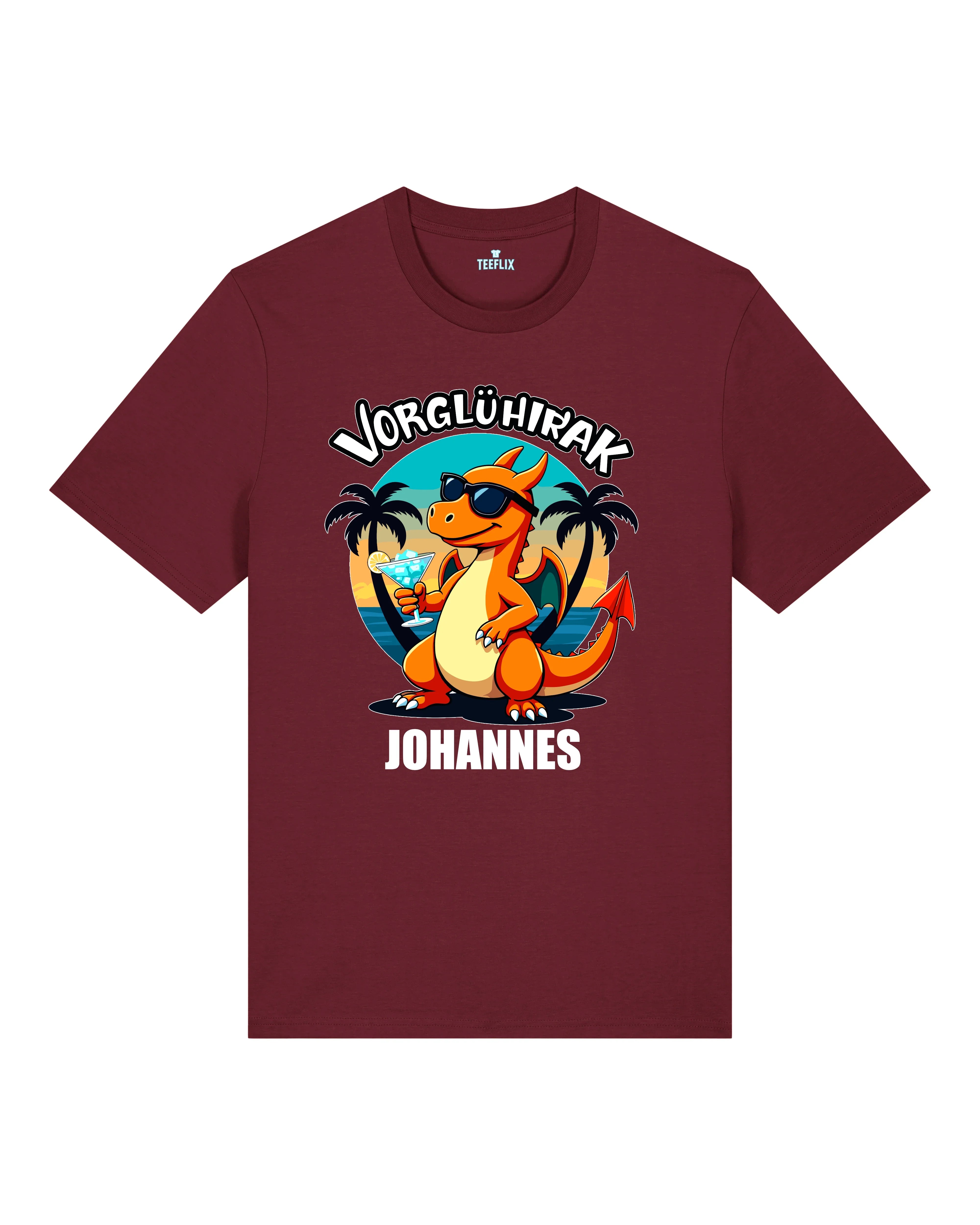 Lustiges JGA Shirt Vorglühirak personalisierbar | teelavo