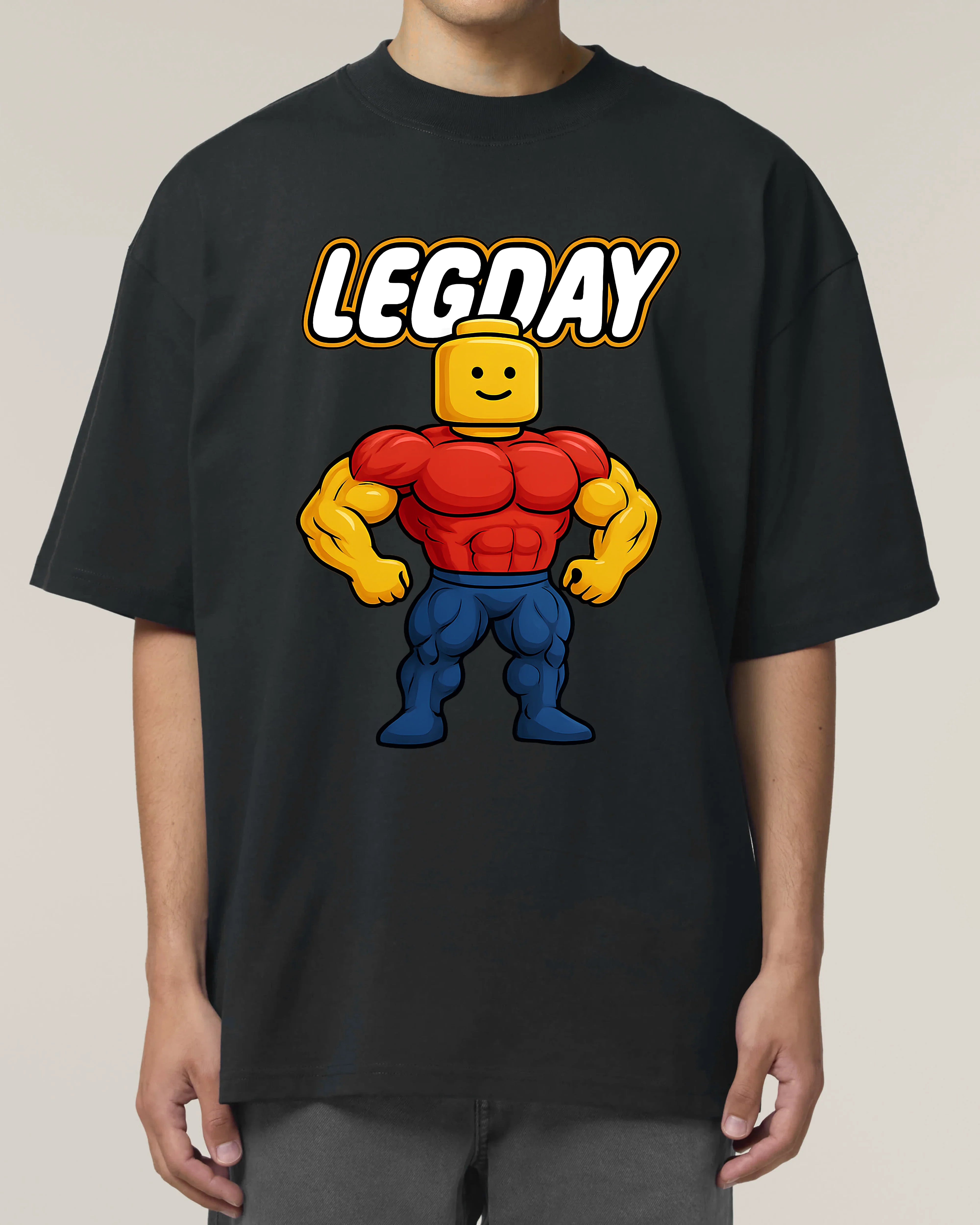 Legday Pump Cover Shirt – Lustiges Gym T‑Shirt mit Spruch | teelavo