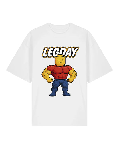 Legday Pump Cover Shirt – Lustiges Gym T‑Shirt mit Spruch | teelavo