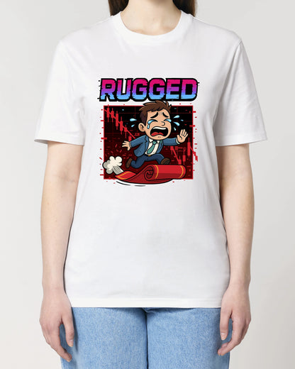 Rugged Crypto Meme Shirt Bitcoin Trading | teelavo