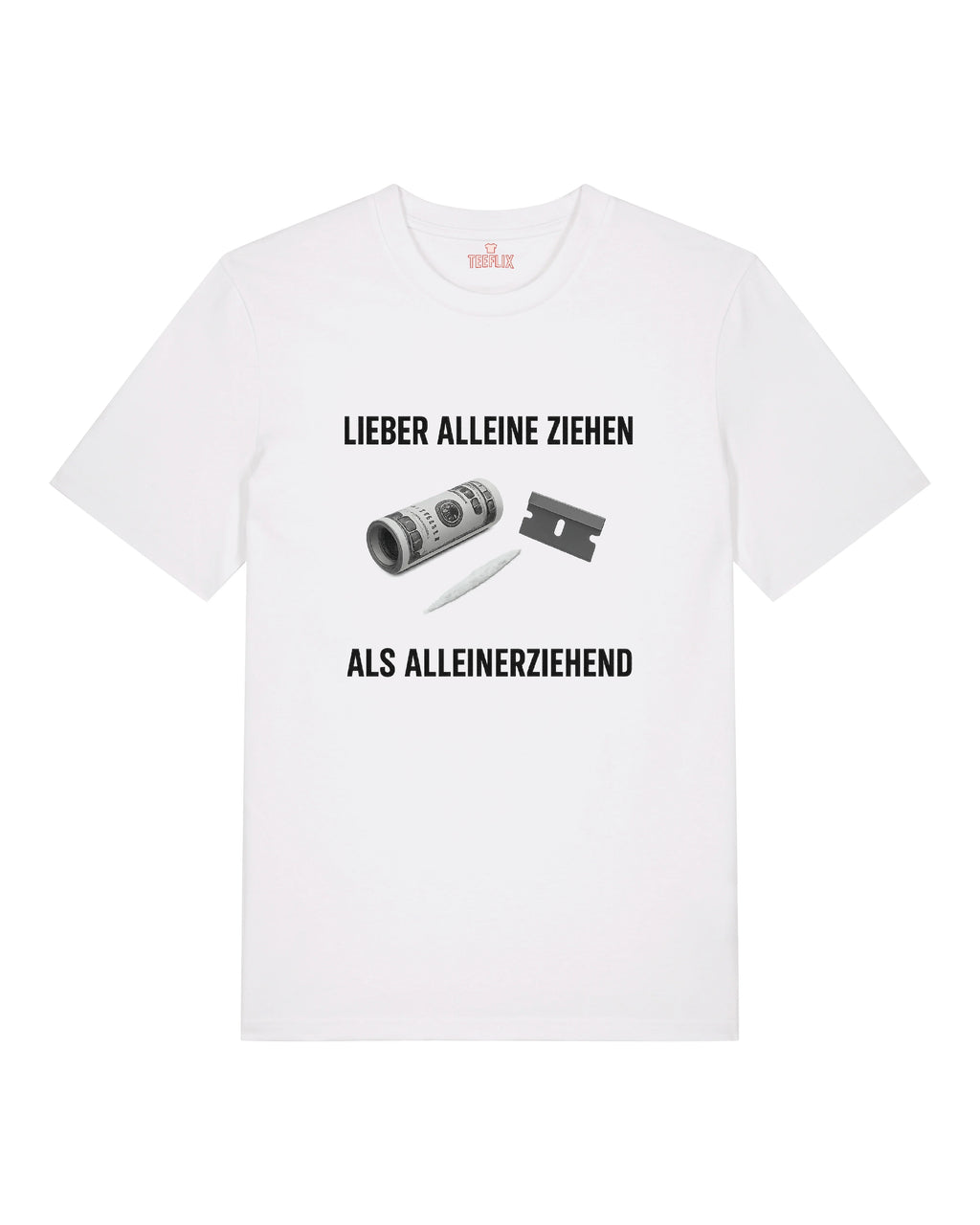 Lieber alleine ziehen - Premium Shirt Unisex