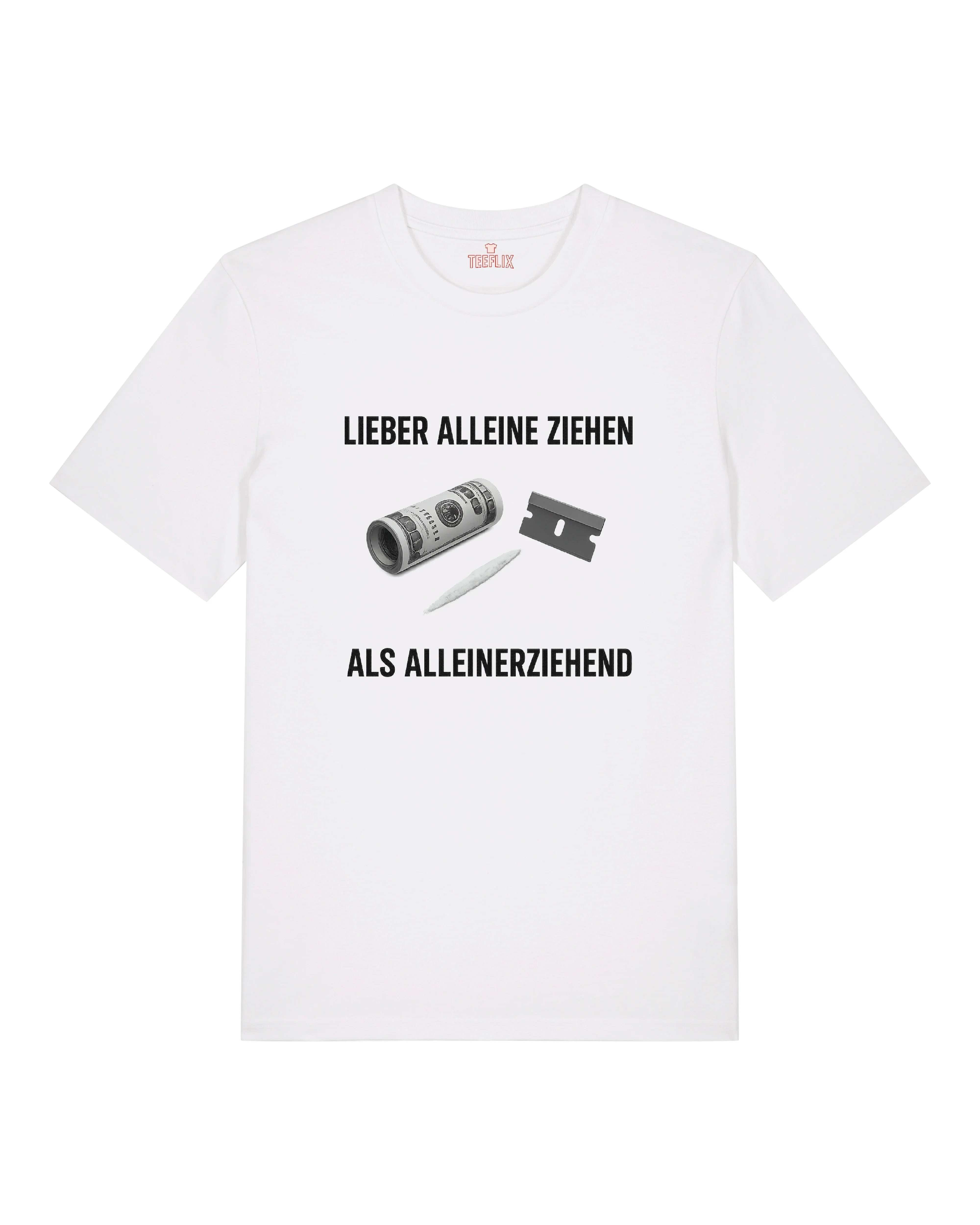 Lieber alleine ziehen - Premium Shirt Unisex